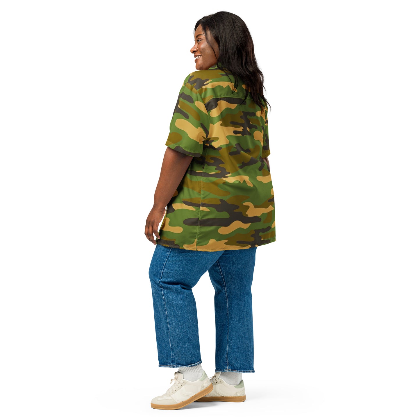 Camo Unisex Button Shirt - Activewear Well