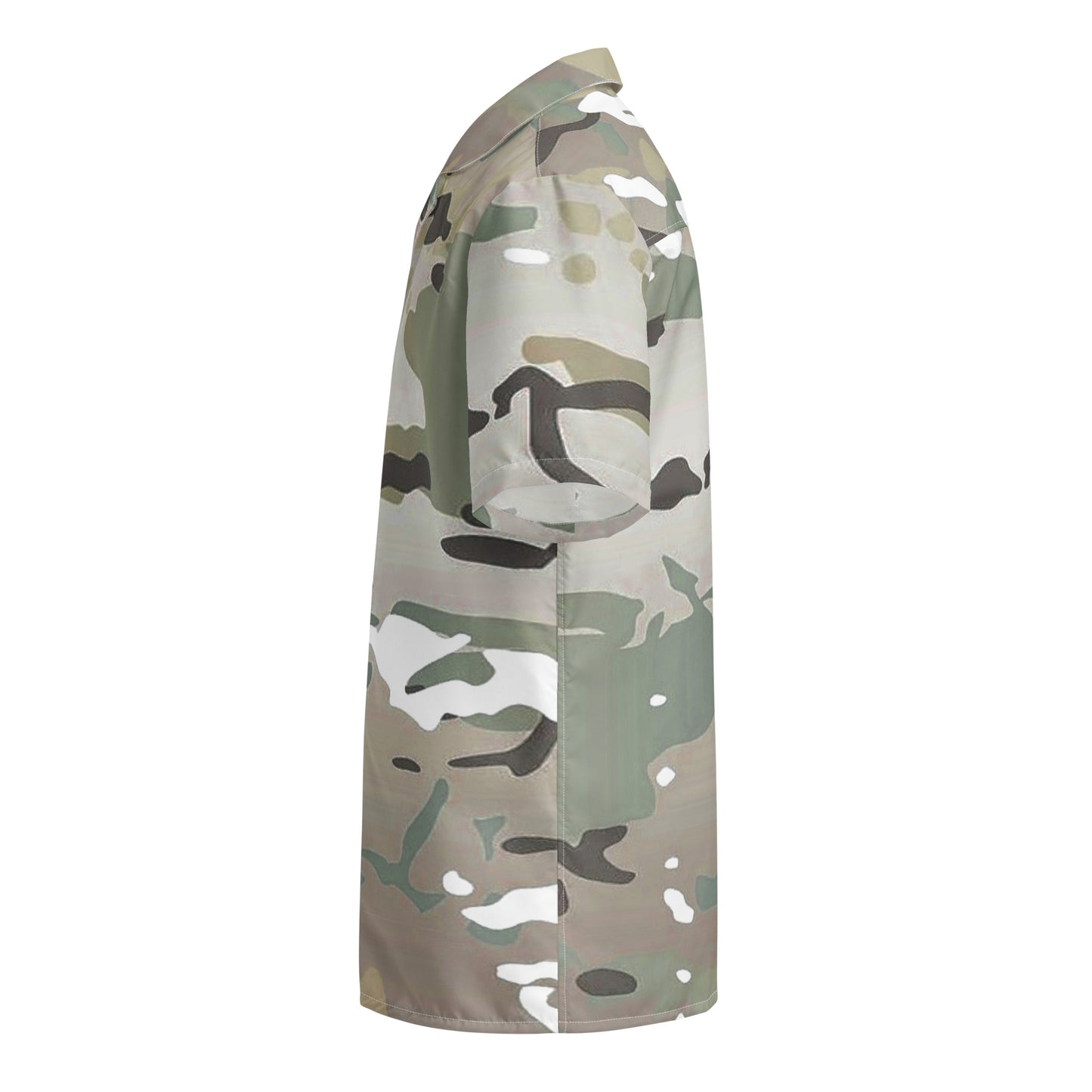 Desert Camo Unisex Button Shirt - Activewear Well