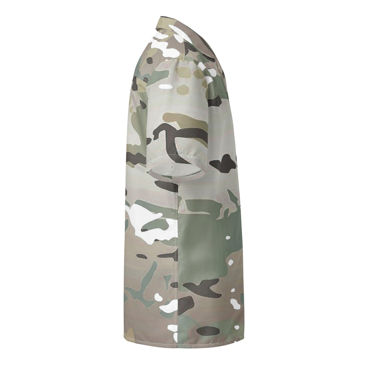 Desert Camo Unisex Button Shirt - Activewear Well