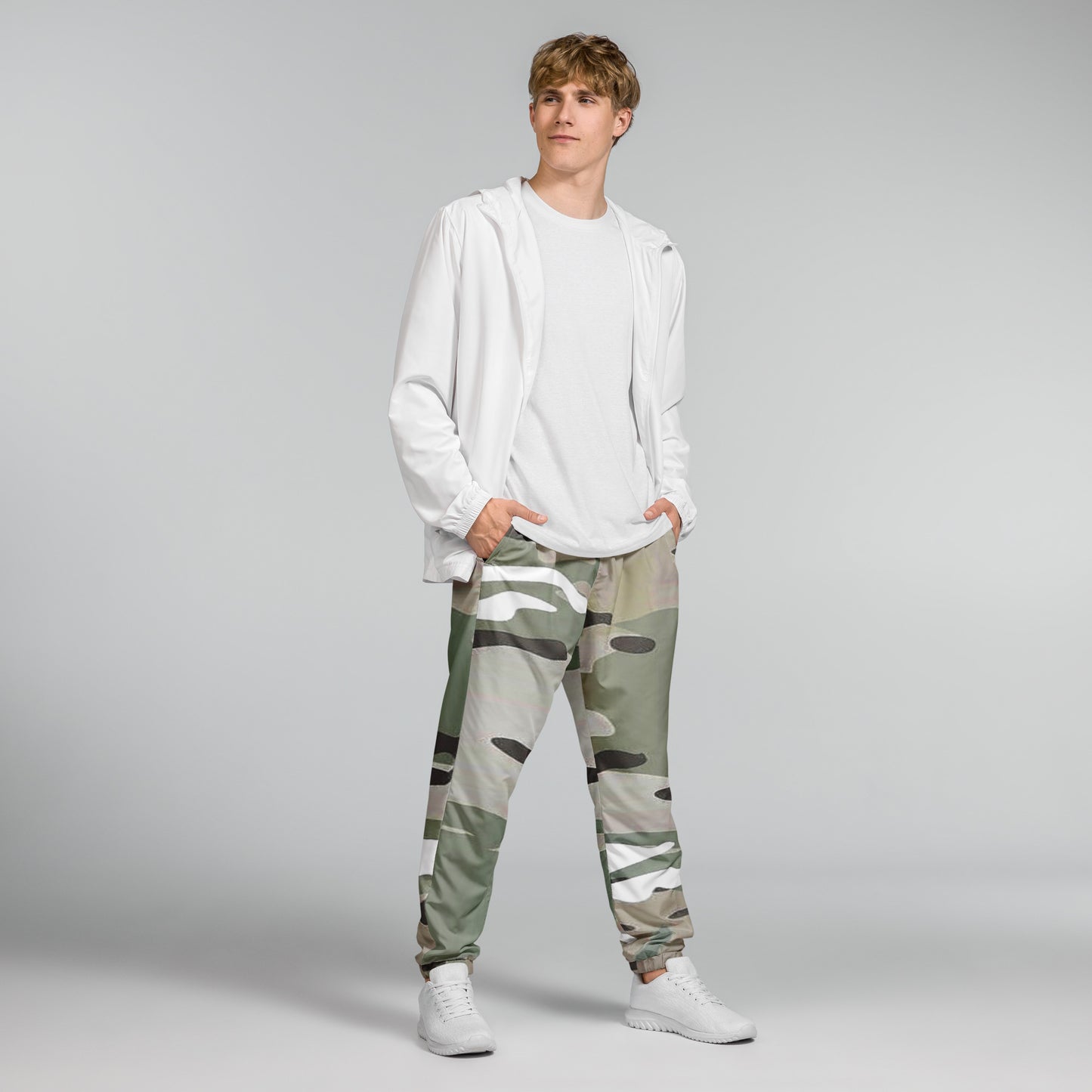 Desert Camo Unisex Track Pants - Activewear Well