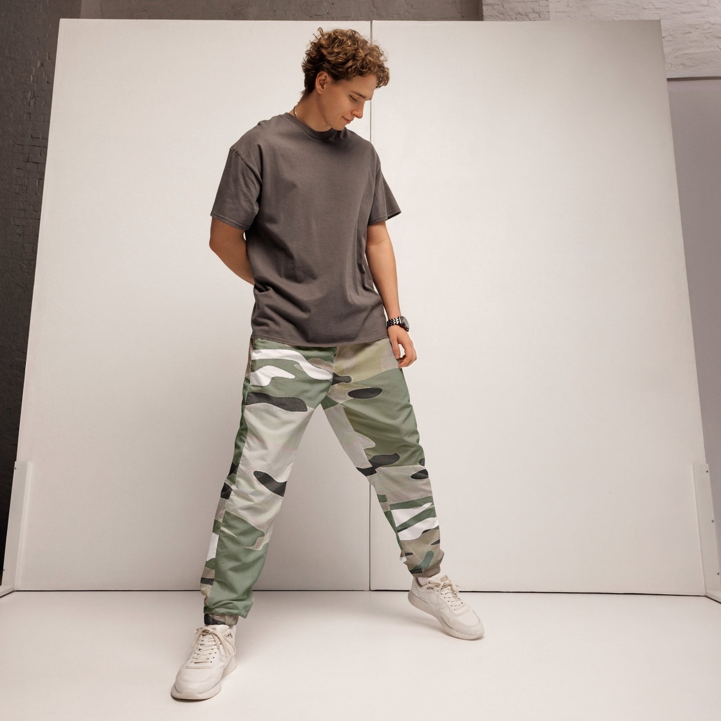 Desert Camo Unisex Track Pants - Activewear Well