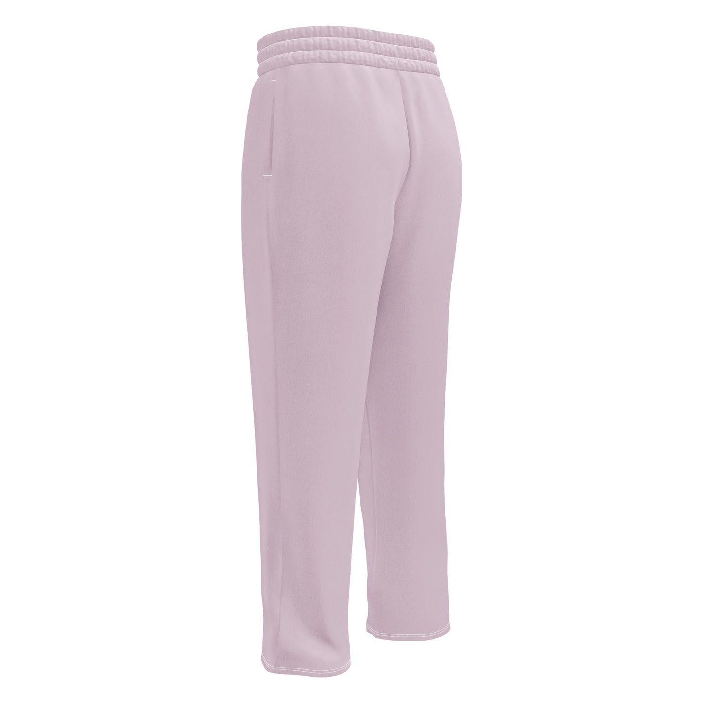 Dusty Pink Wide-Leg Joggers - Activewear Well
