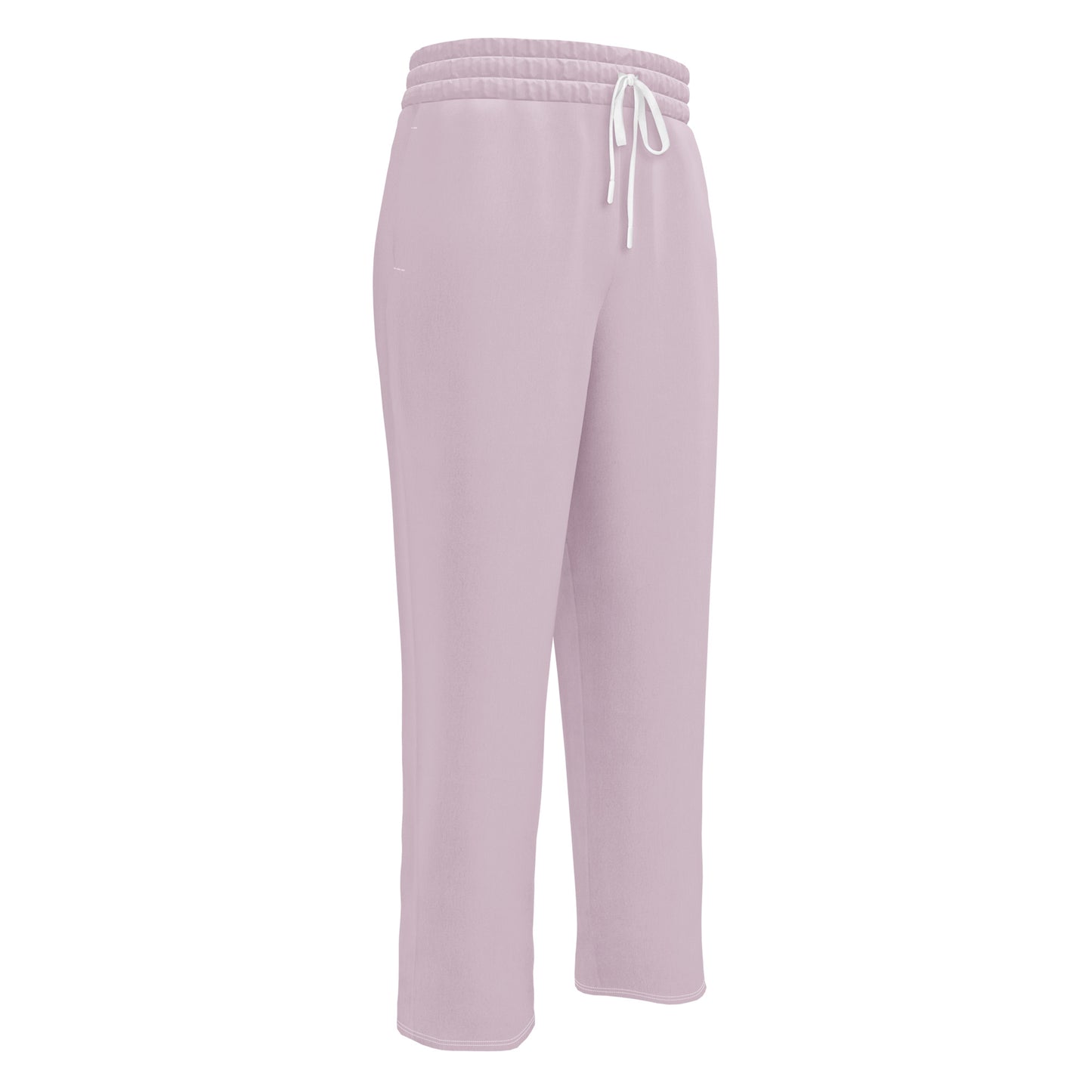 Dusty Pink Wide-Leg Joggers - Activewear Well