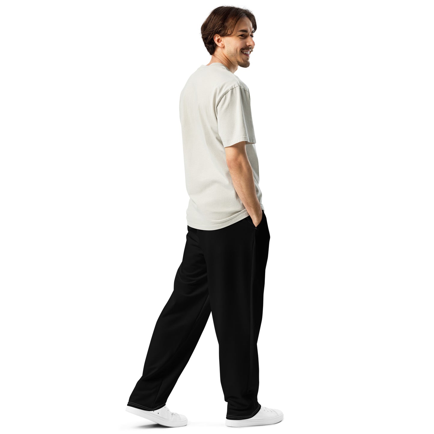 Black Wide-Leg Joggers - Activewear Well