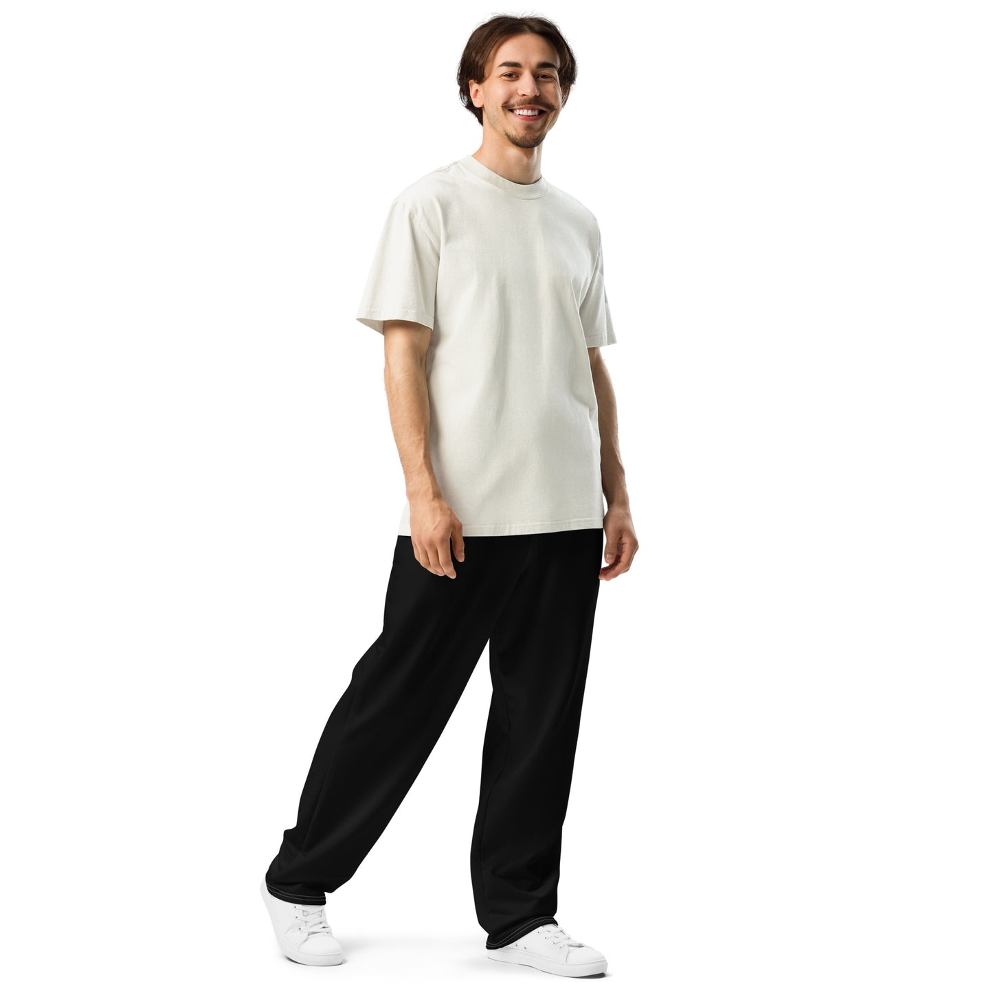 Black Wide-Leg Joggers - Activewear Well