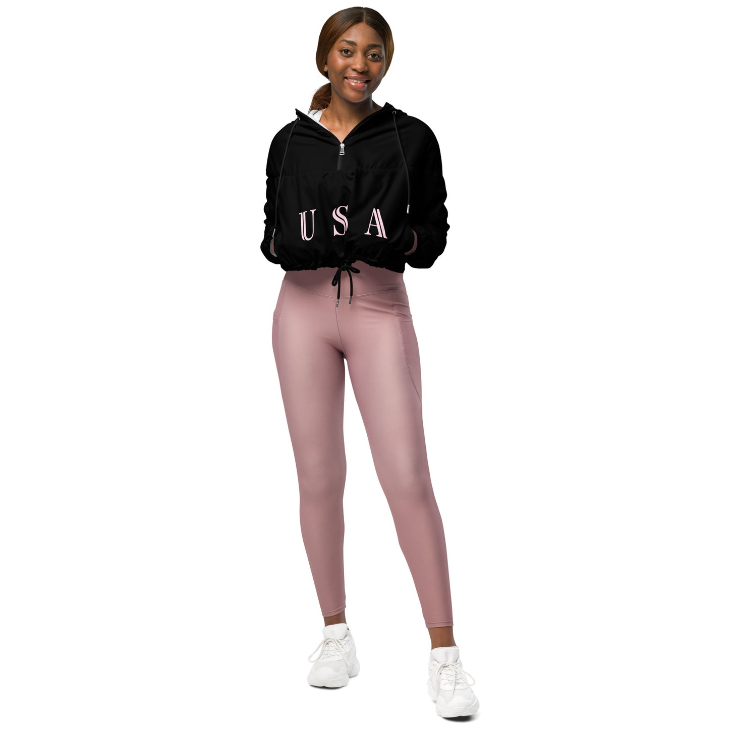 Women’s Cycling Cropped Windbreaker - Activewear Well
