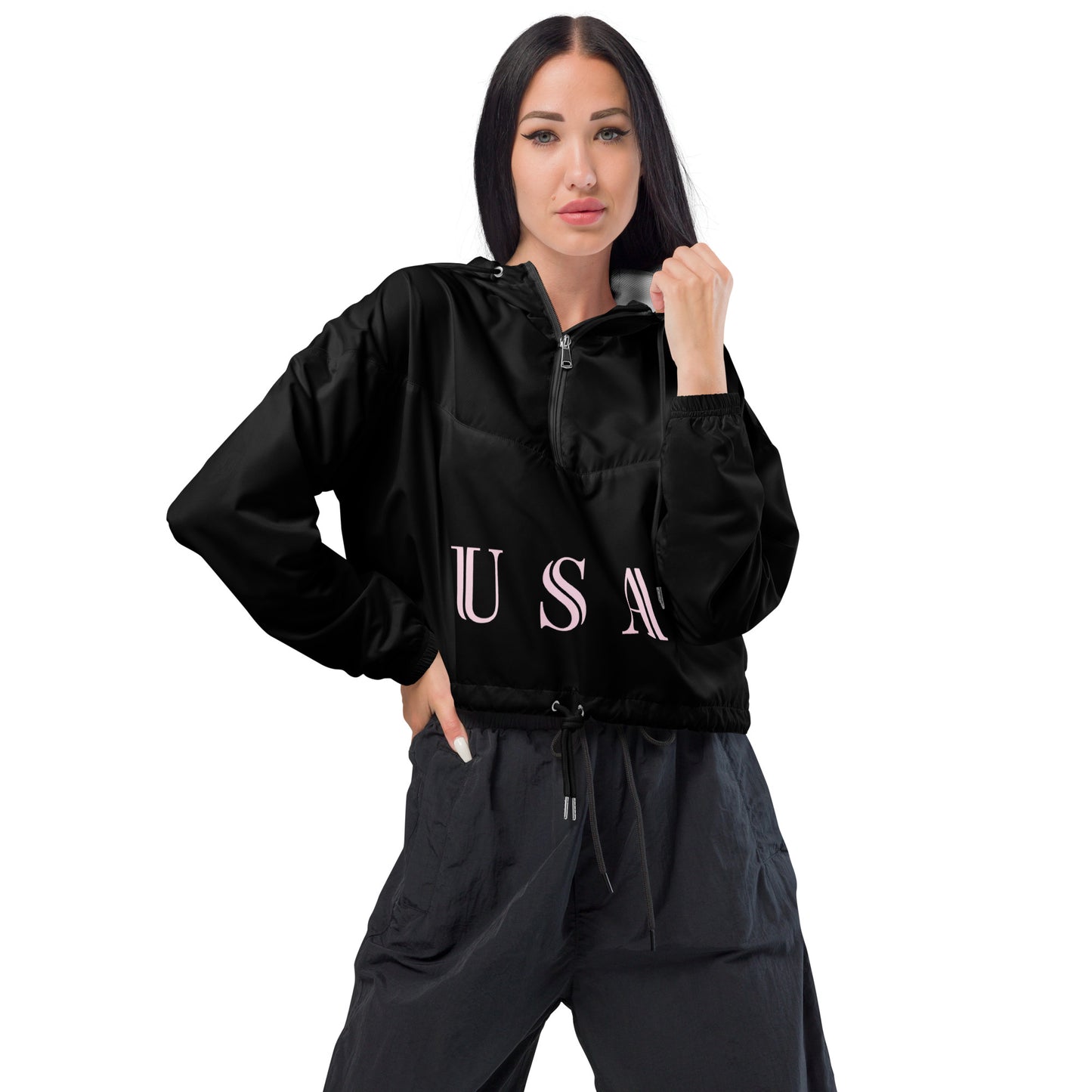 Women’s Cycling Cropped Windbreaker - Activewear Well