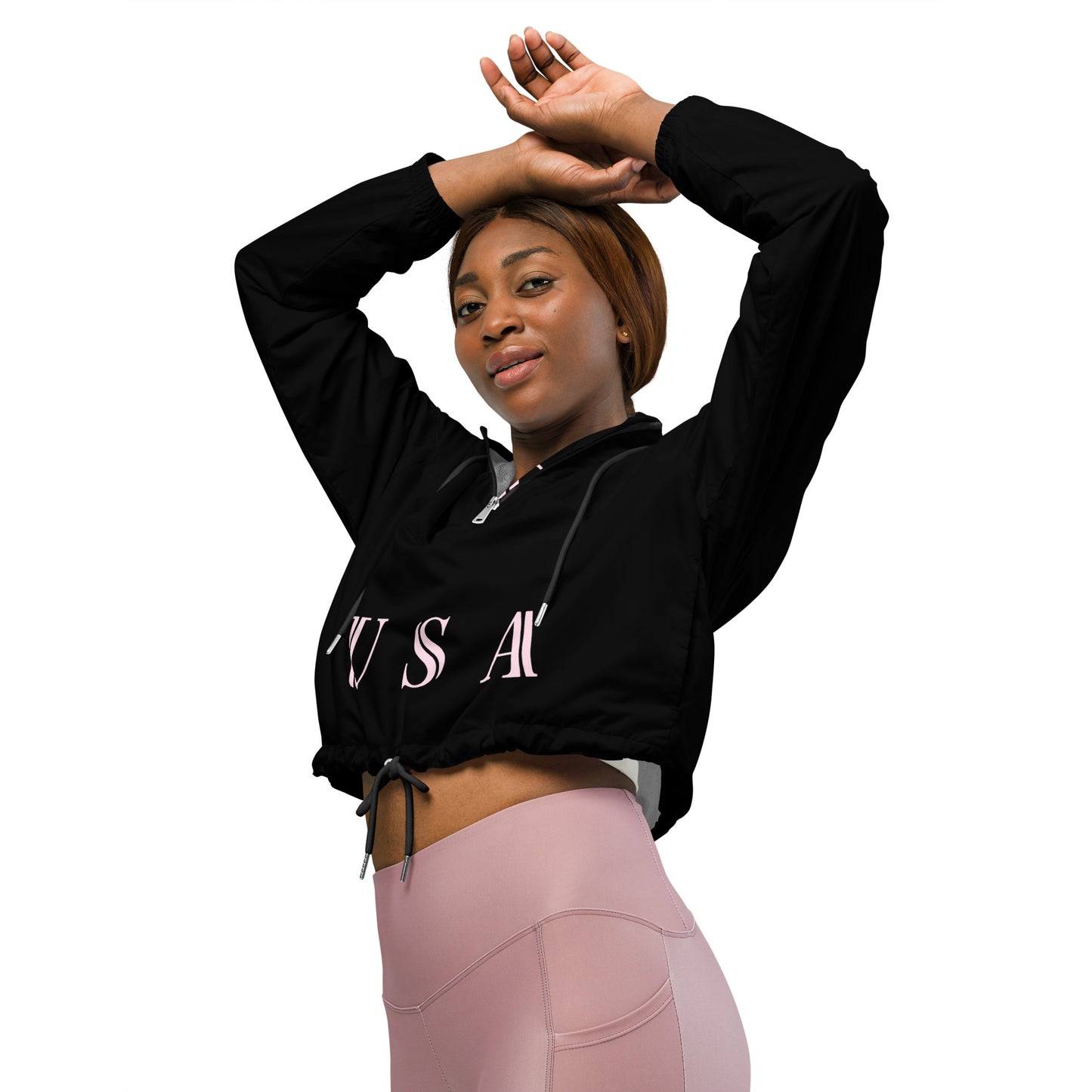 Women’s Cycling Cropped Windbreaker - Activewear Well