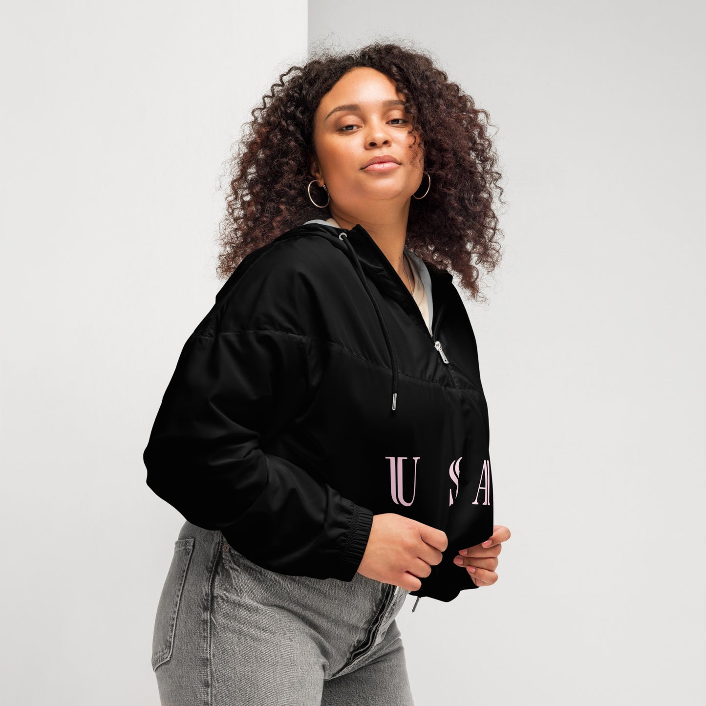 Women’s Cycling Cropped Windbreaker - Activewear Well
