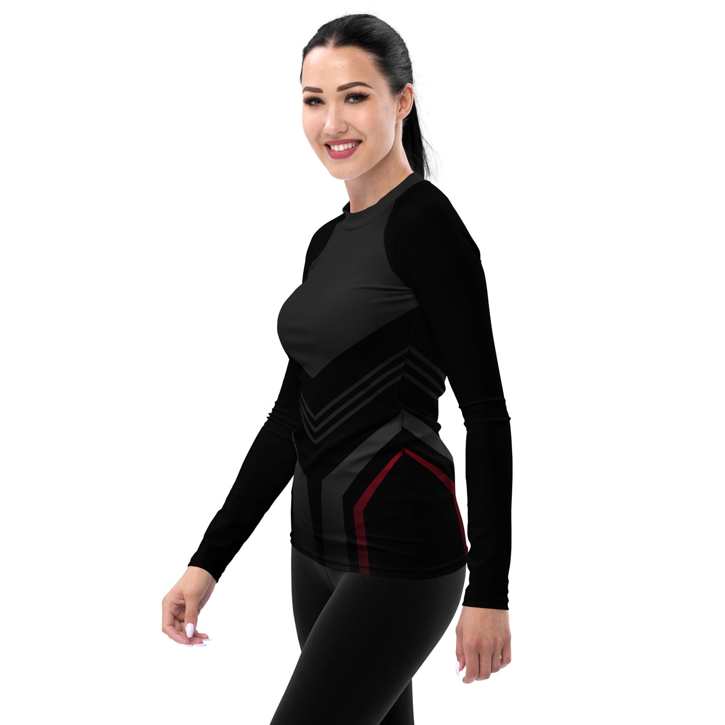 Women's Running Rash Guard - Activewear Well