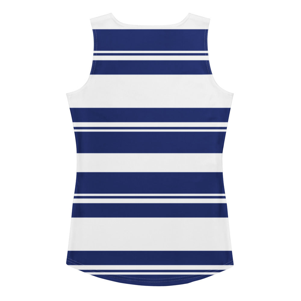 Women's Striped Tank Top - Activewear Well