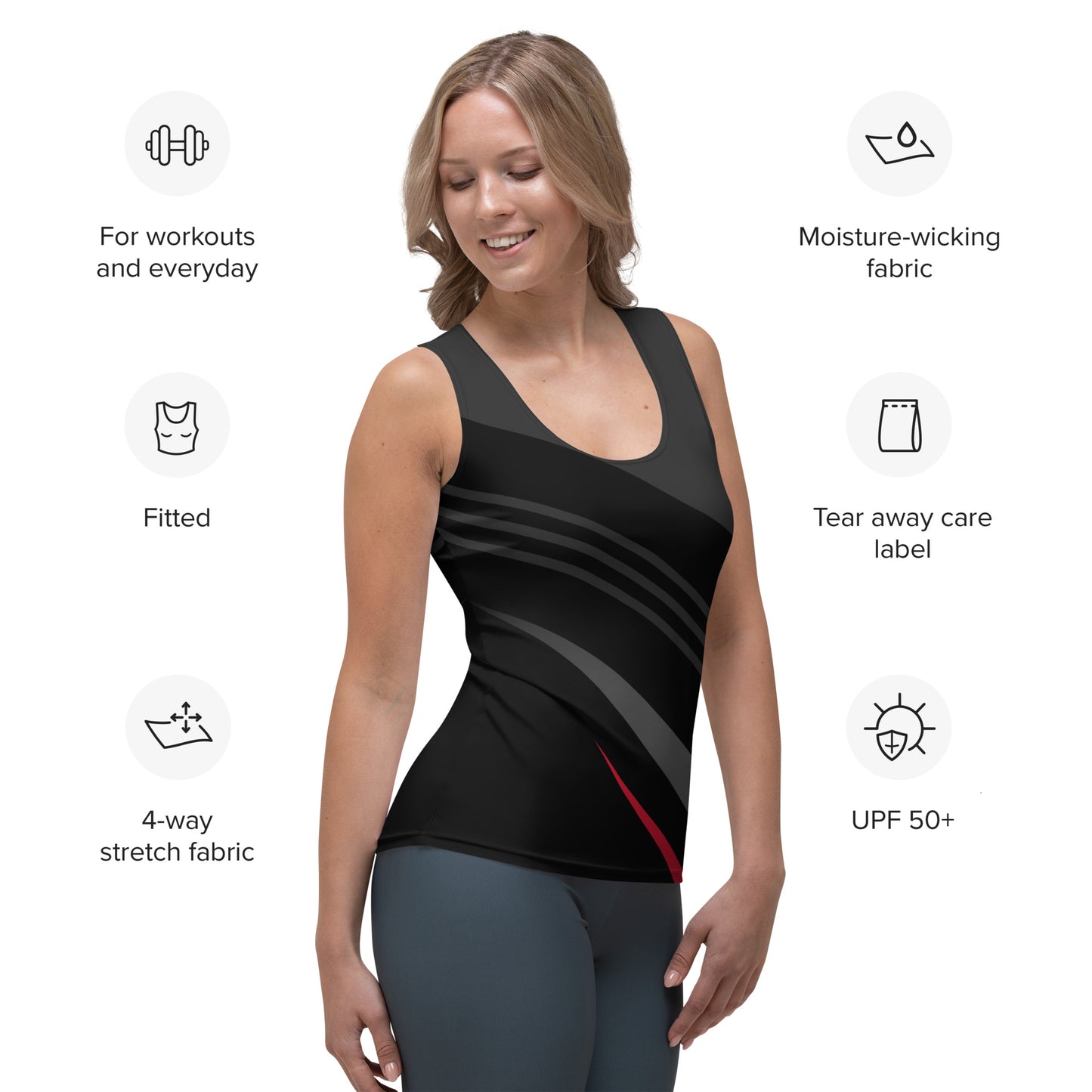 Women's Running Tank Top - Activewear Well