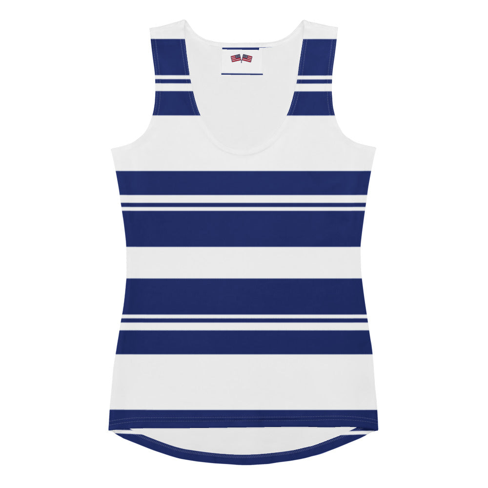 Women's Striped Tank Top - Activewear Well
