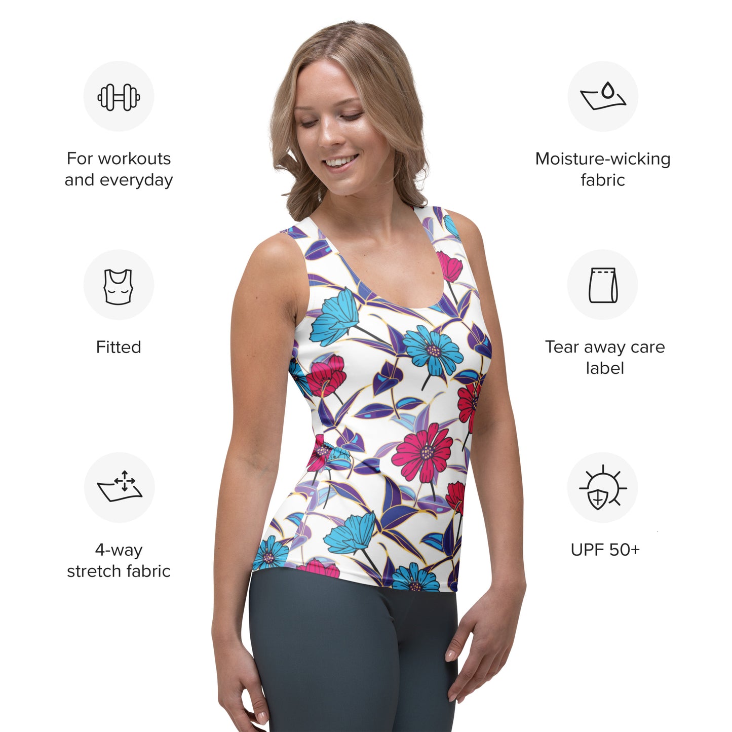 Meryl Tank Top - Activewear Well