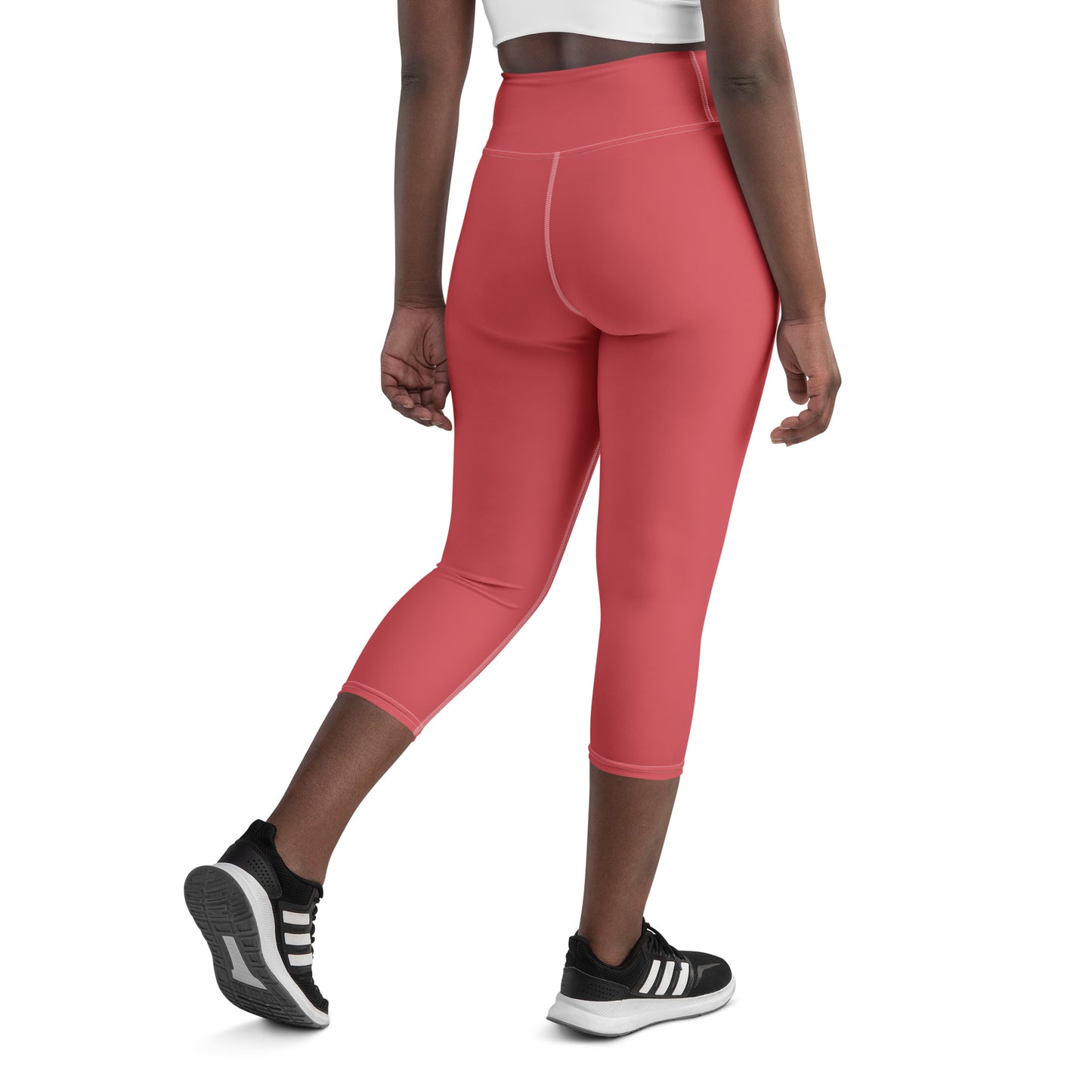 Rose Gold Yoga Capri Leggings - Activewear Well