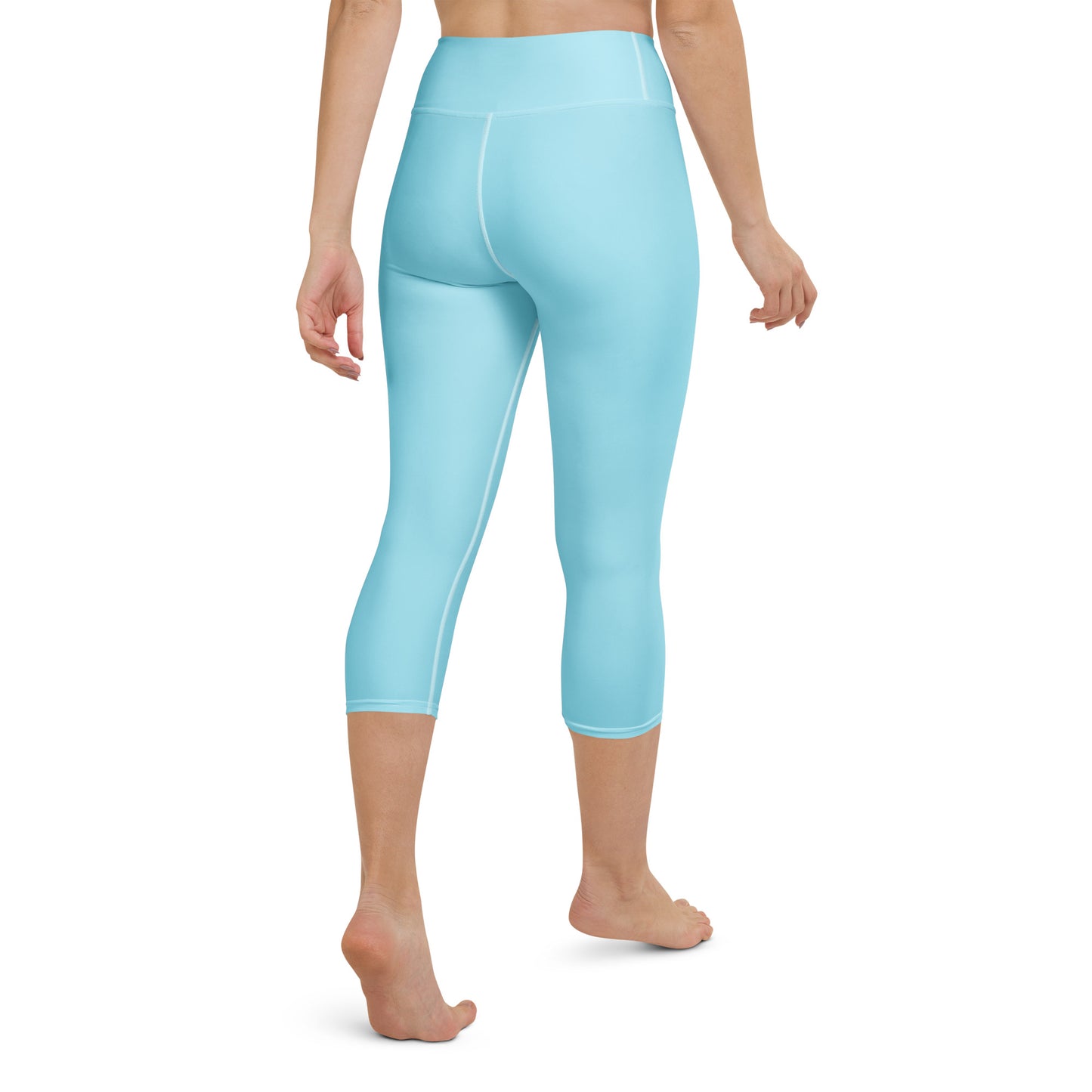 Blue Yoga Capri Leggings - Activewear Well
