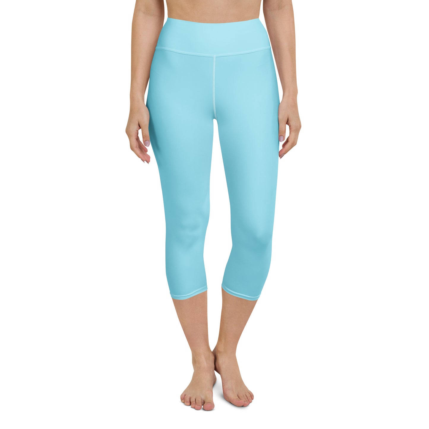 Blue Yoga Capri Leggings - Activewear Well