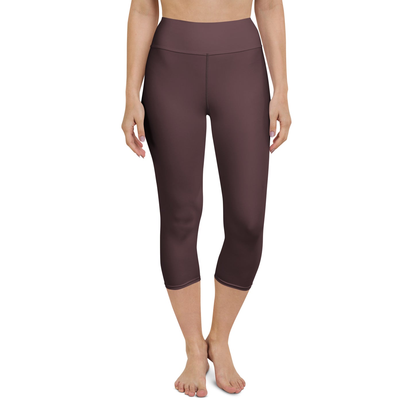 Espresso Yoga Capri Leggings - Activewear Well