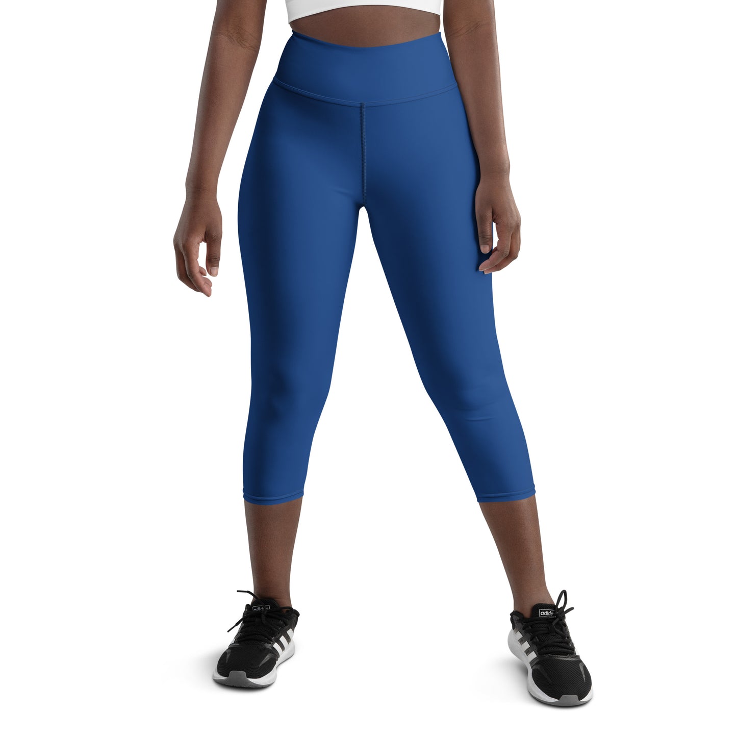 Royal Blue Yoga Capri Leggings - Activewear Well