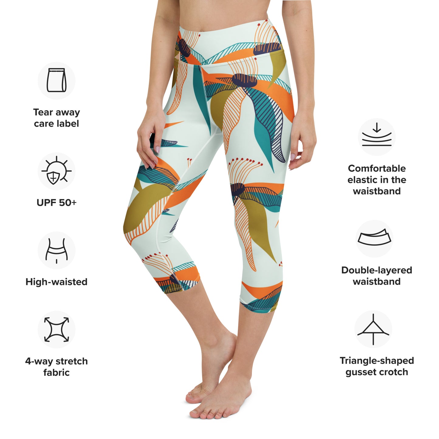 Destiny High-Rise Capri - Activewear Well