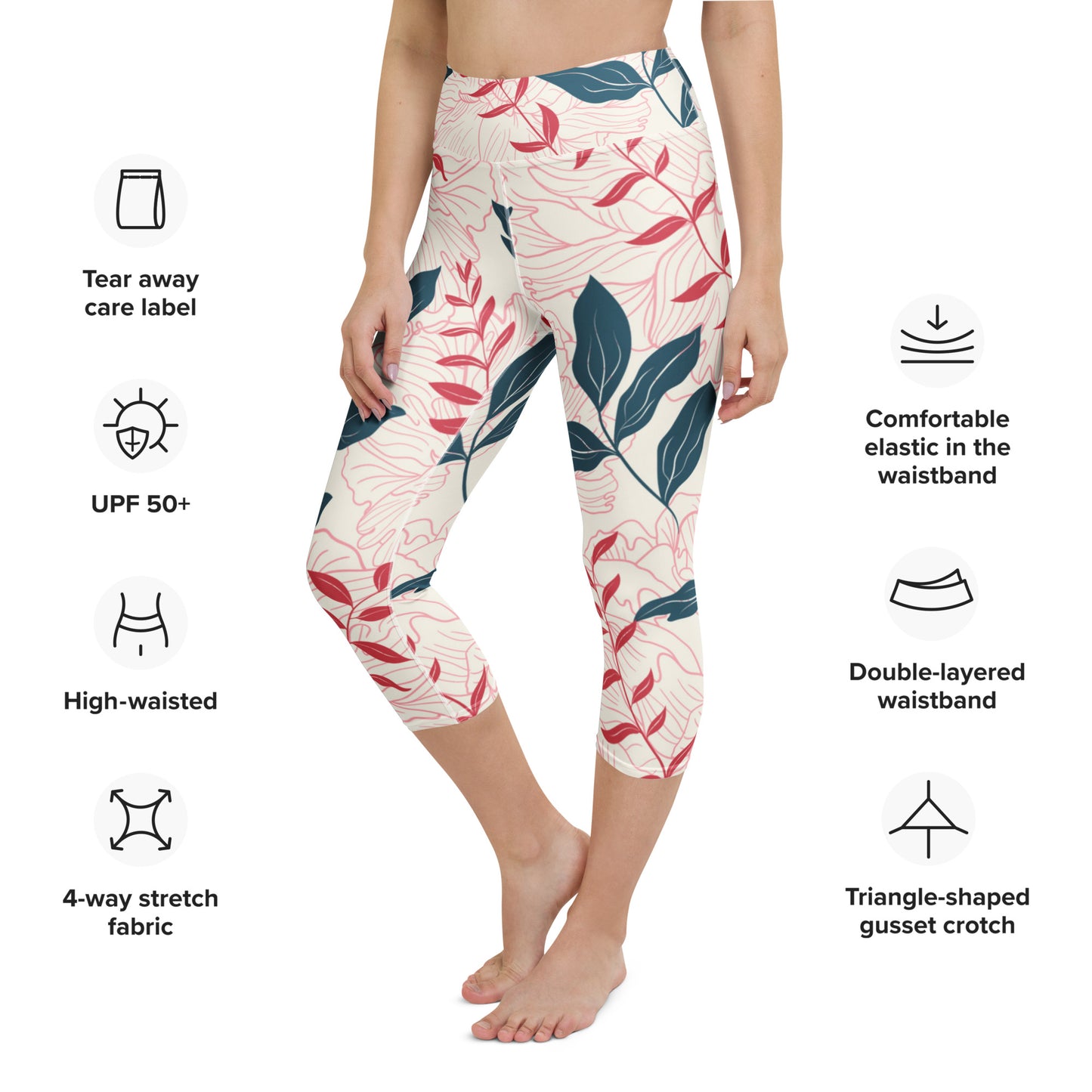 Victoria High-Rise Capri - Activewear Well
