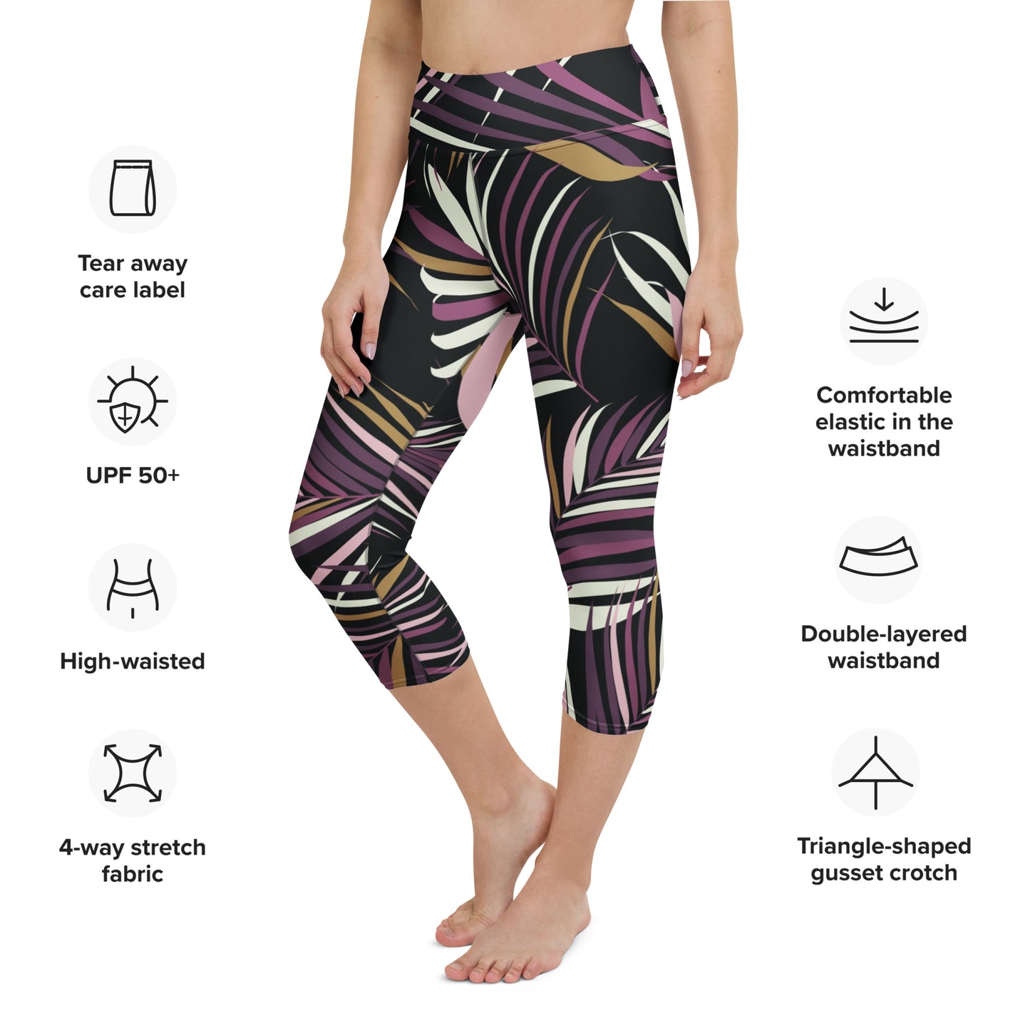 Jasmine High-Rise Capri - Activewear Well