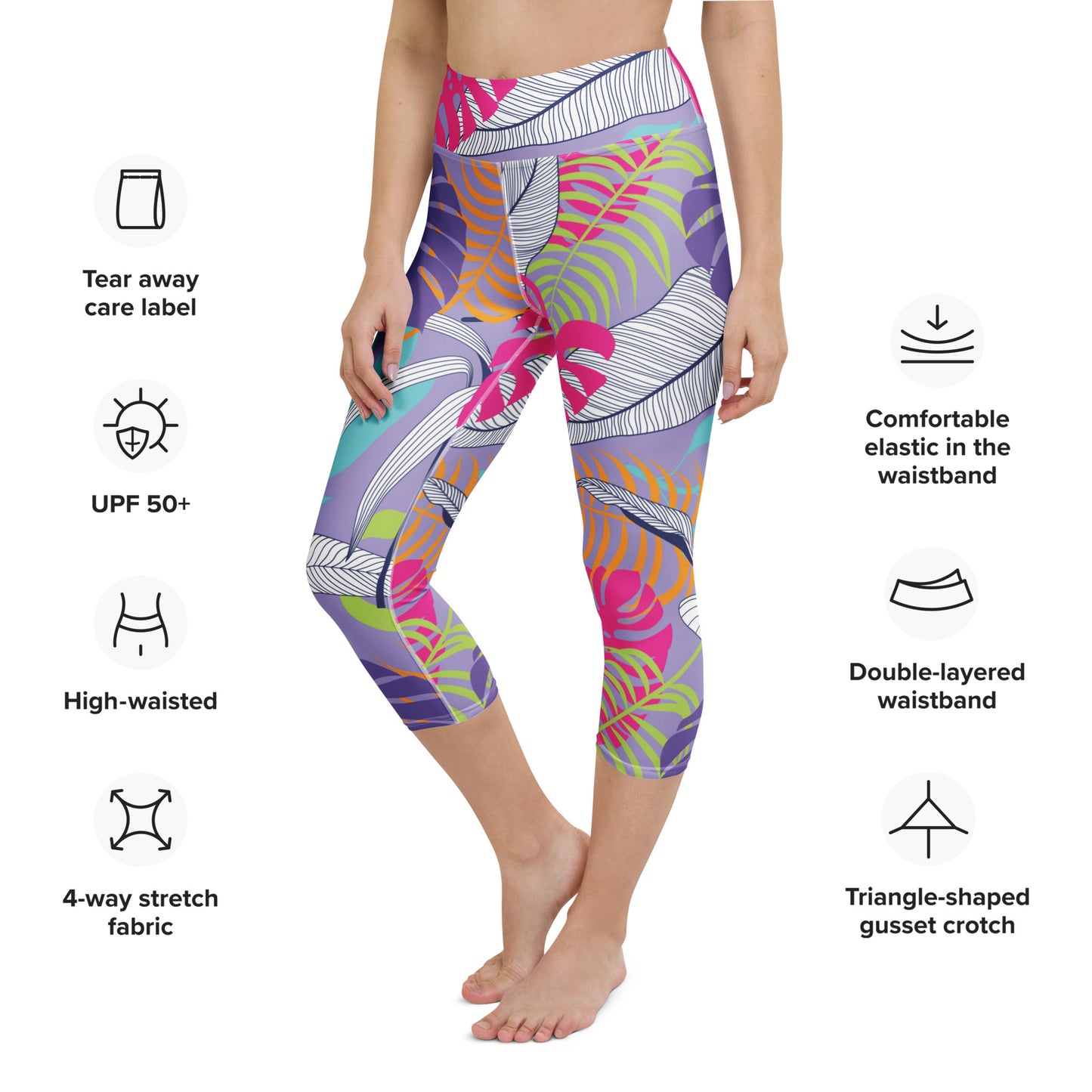Zoe High-Rise Capri - Activewear Well
