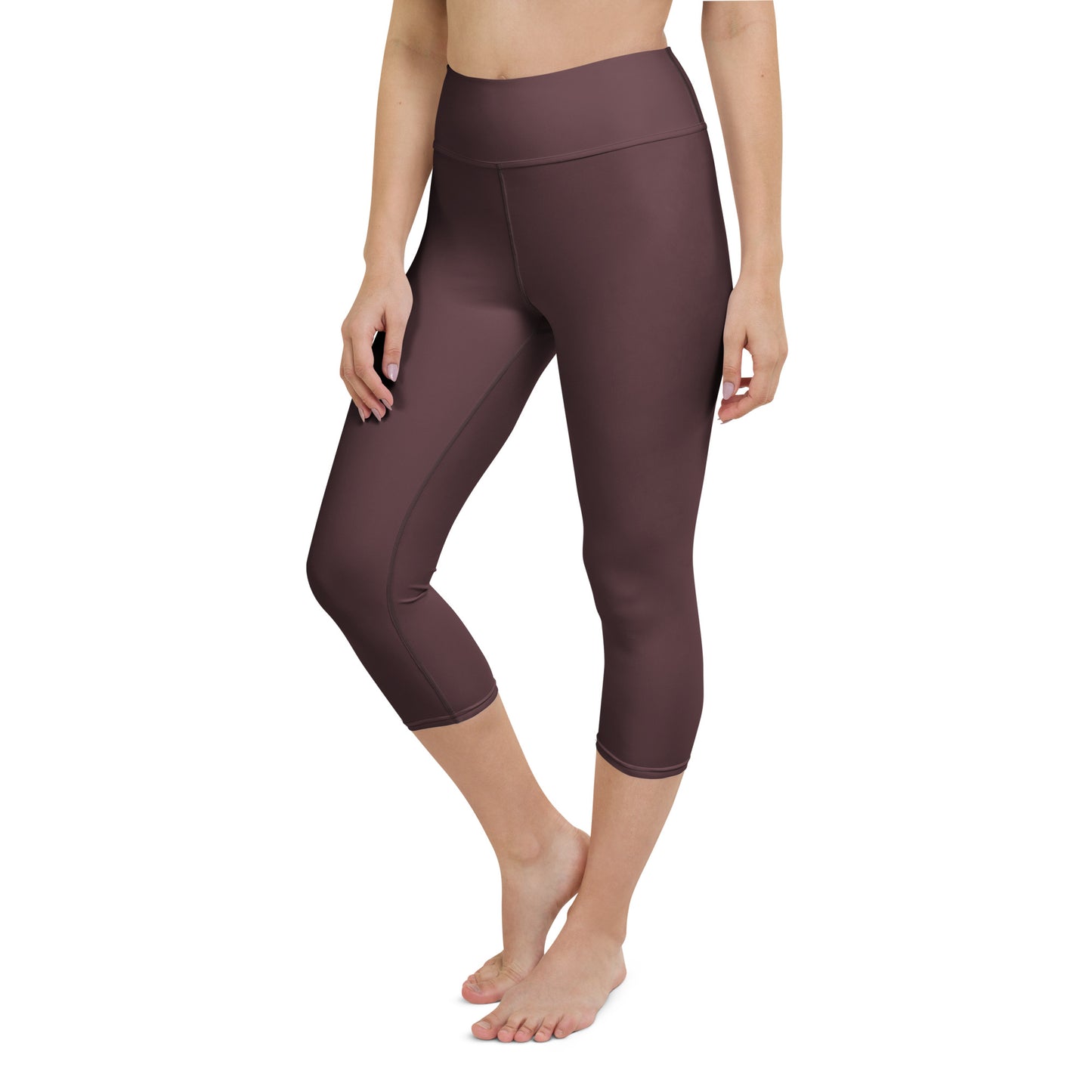 Espresso Yoga Capri Leggings - Activewear Well