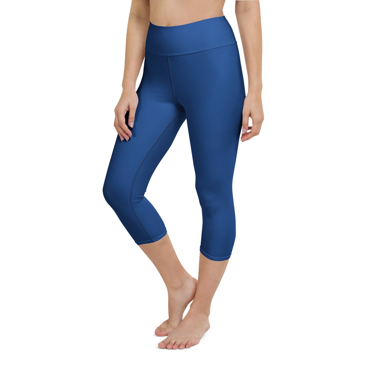 Royal Blue Yoga Capri Leggings - Activewear Well