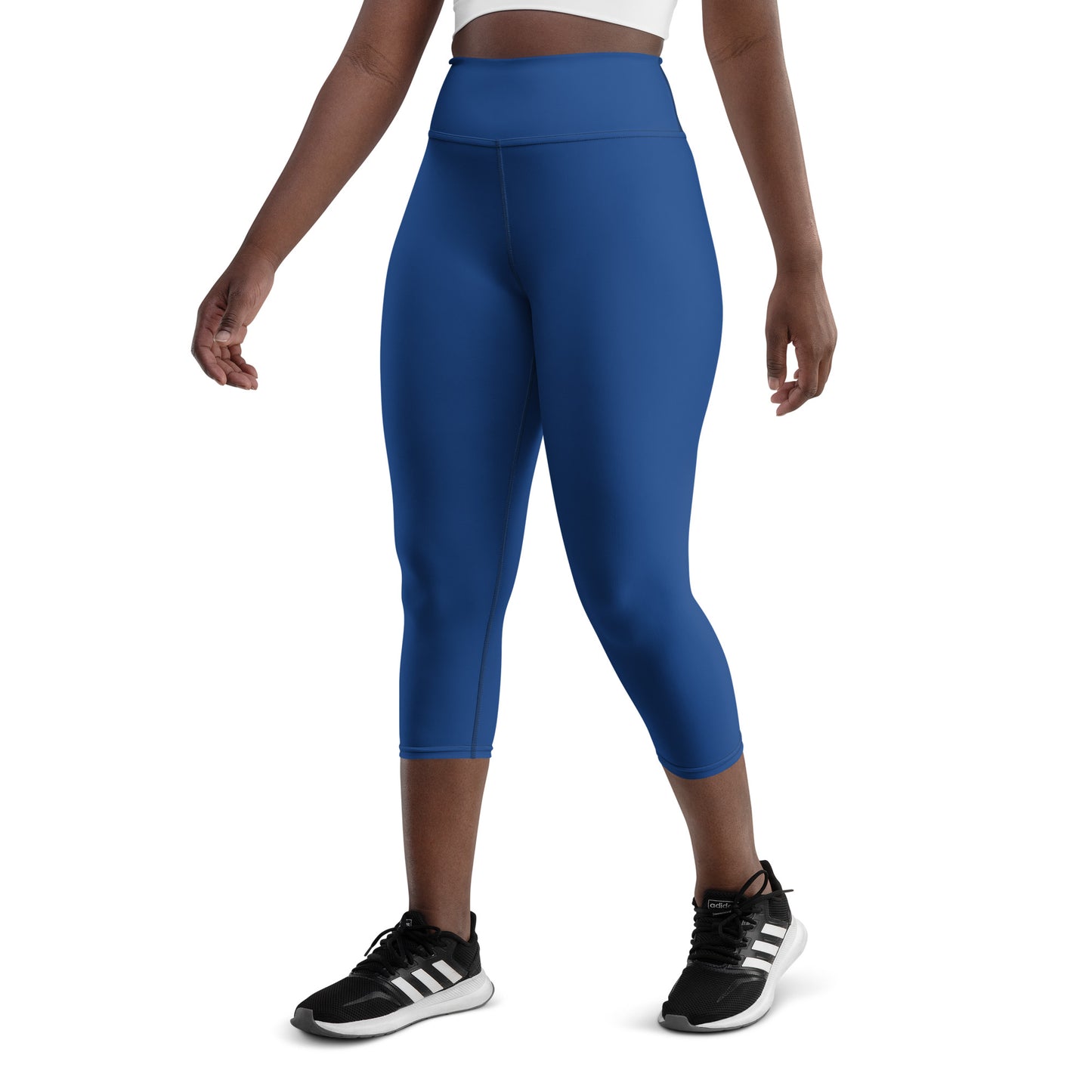 Royal Blue Yoga Capri Leggings - Activewear Well