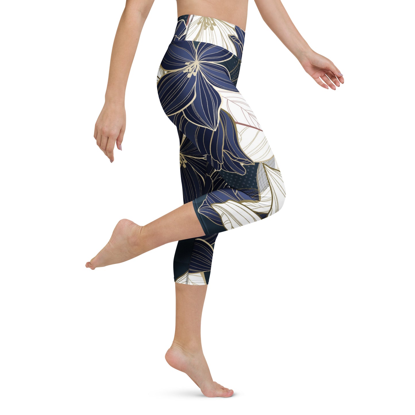 Charlene High-Rise Capri - Activewear Well