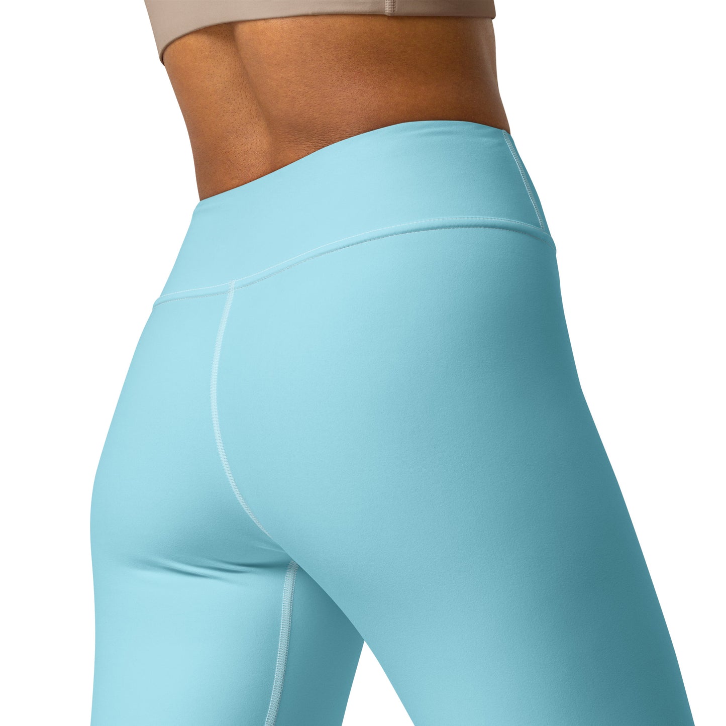 Blue High-Rise Yoga Leggings - Activewear Well