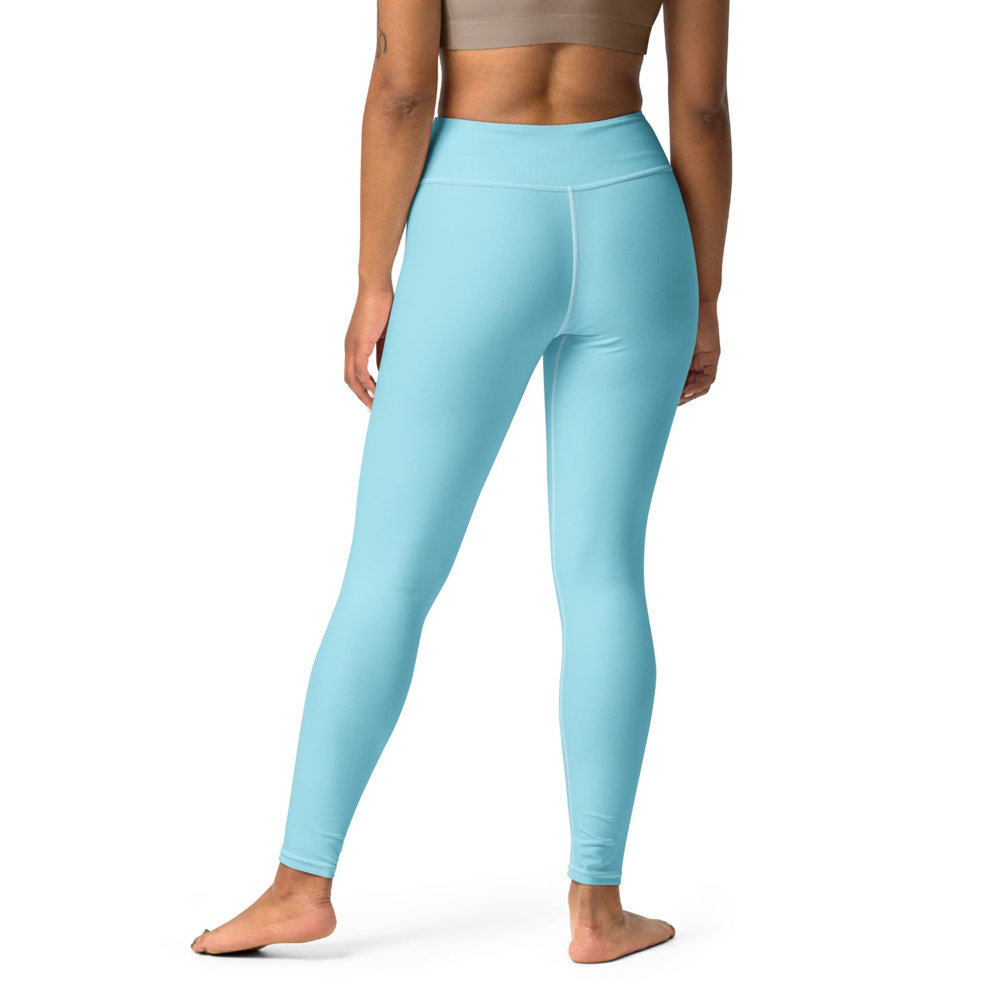 Blue High-Rise Yoga Leggings - Activewear Well