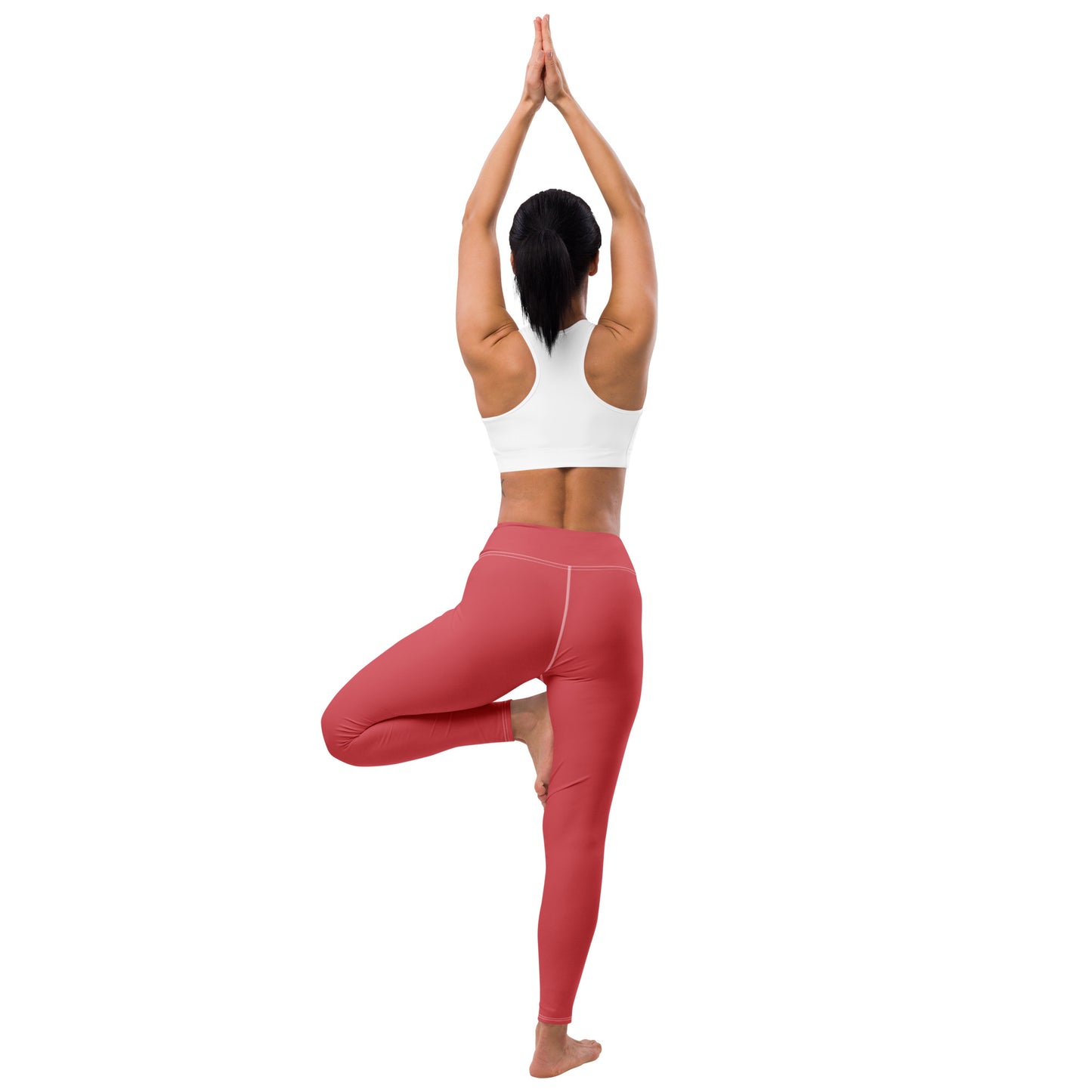 Rose Gold Yoga Leggings - Activewear Well