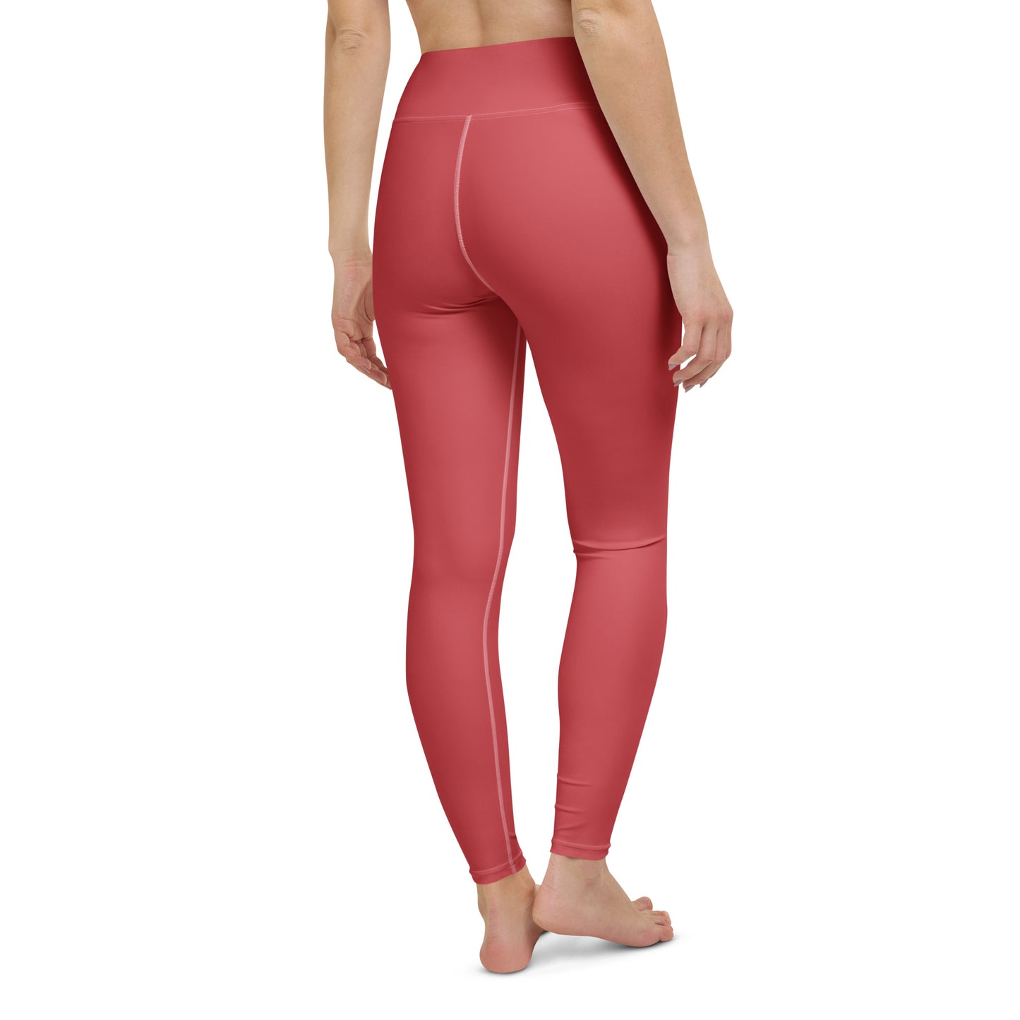Rose Gold Yoga Leggings - Activewear Well