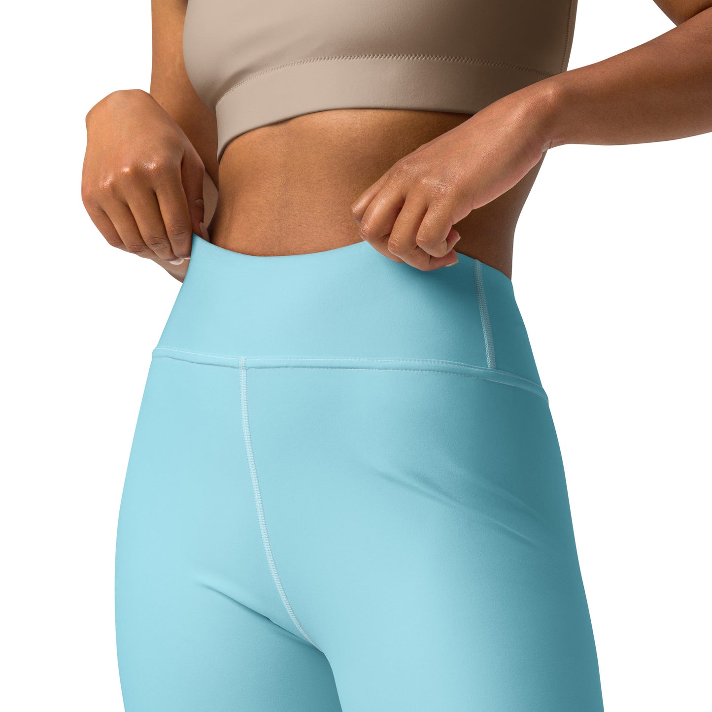 Blue High-Rise Yoga Leggings - Activewear Well