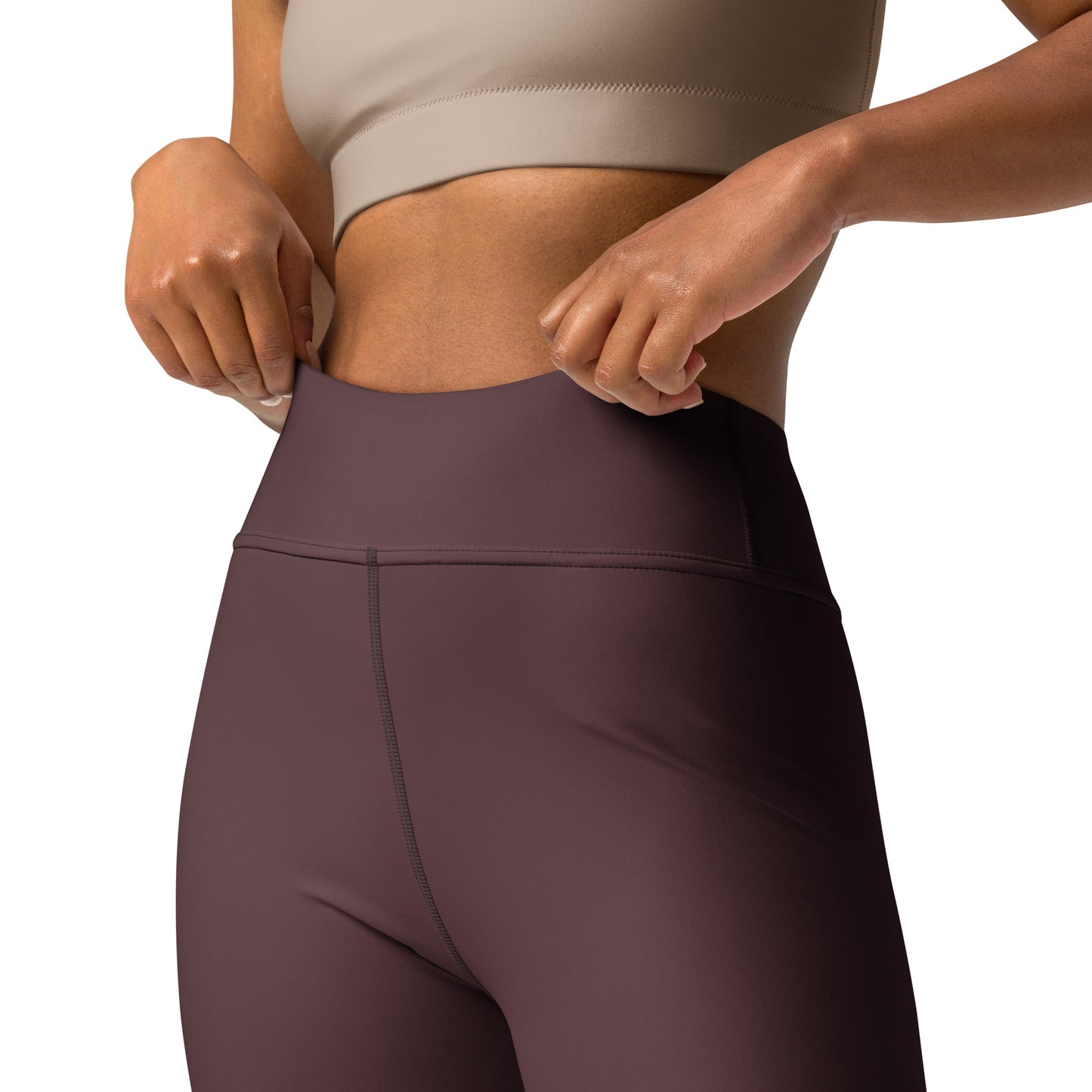 Espresso Yoga Leggings - Activewear Well