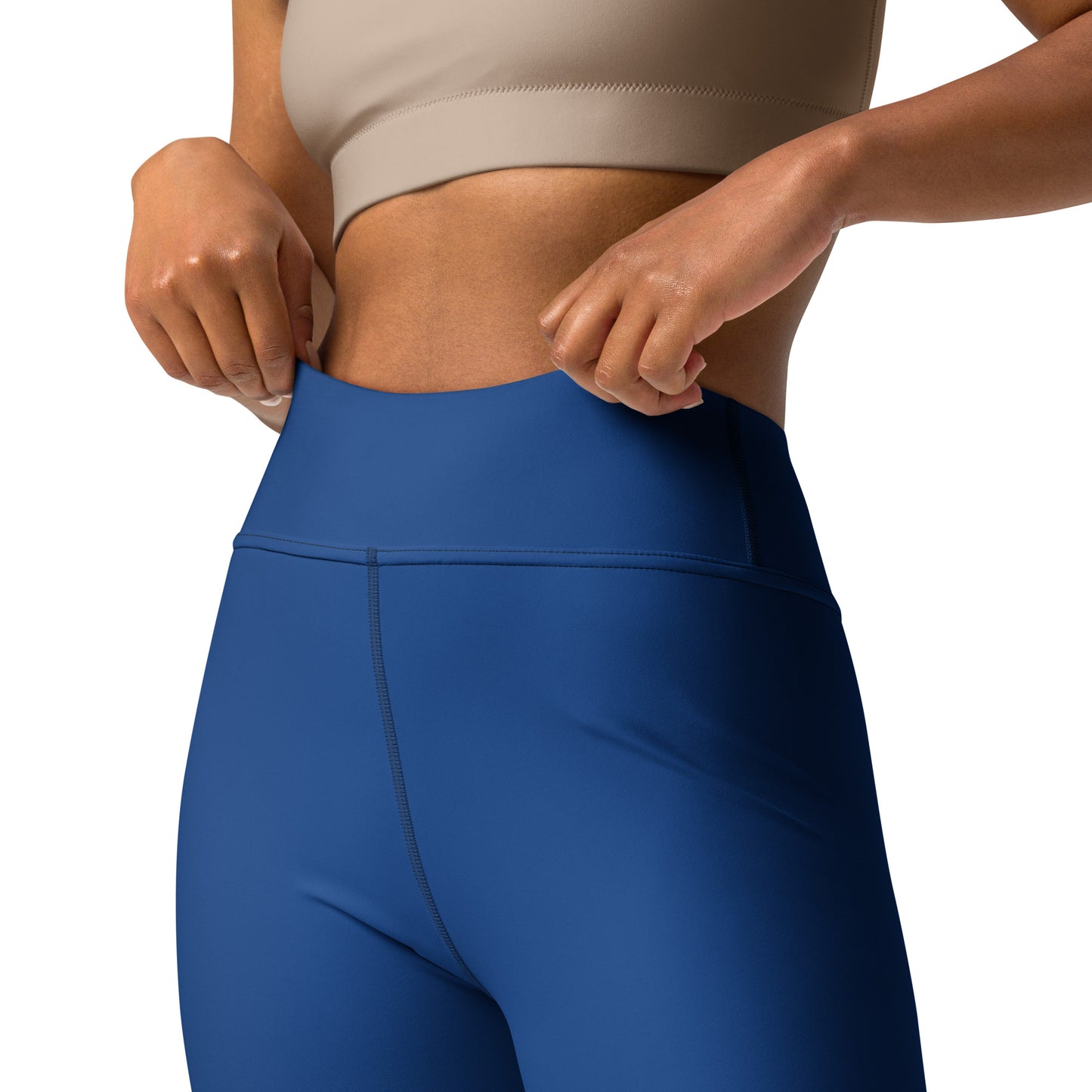 Royal Blue High-Rise Yoga Leggings - Activewear Well