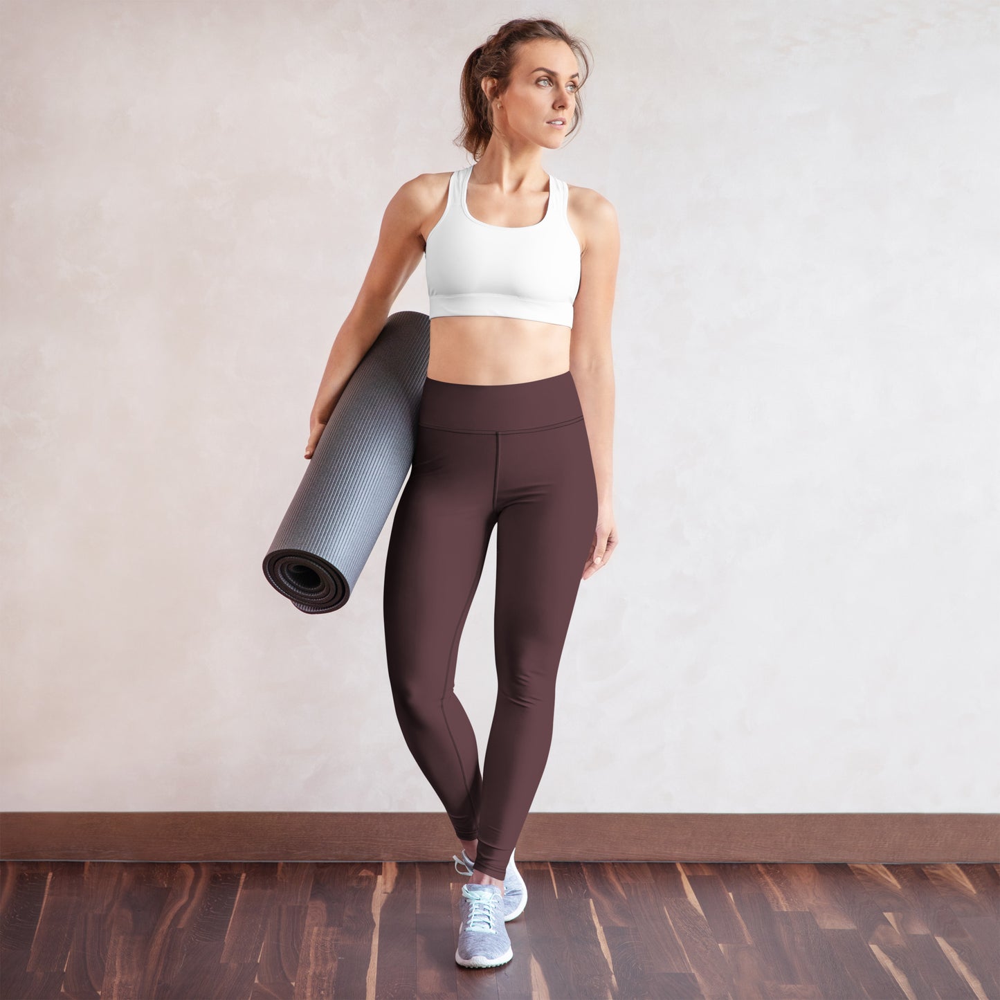 Espresso Yoga Leggings - Activewear Well
