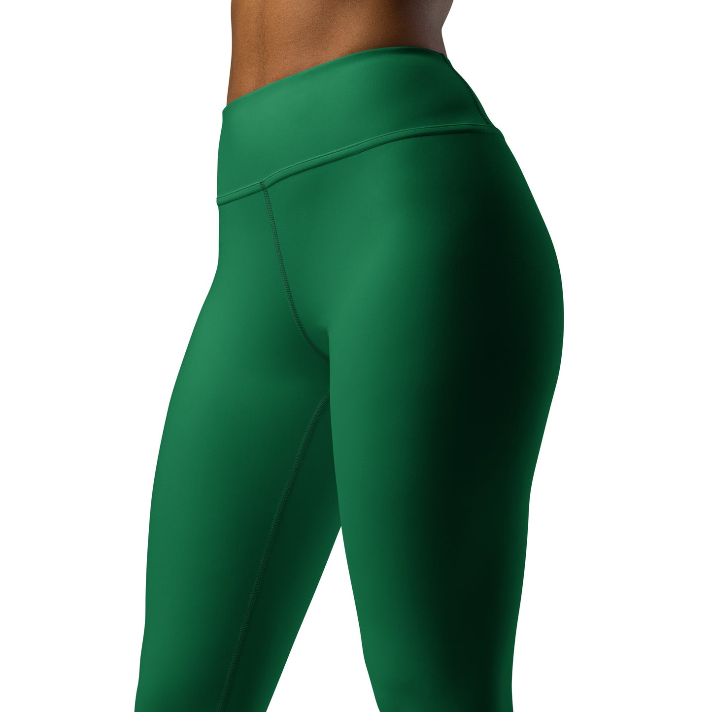 Green High-Rise Yoga Leggings - Activewear Well