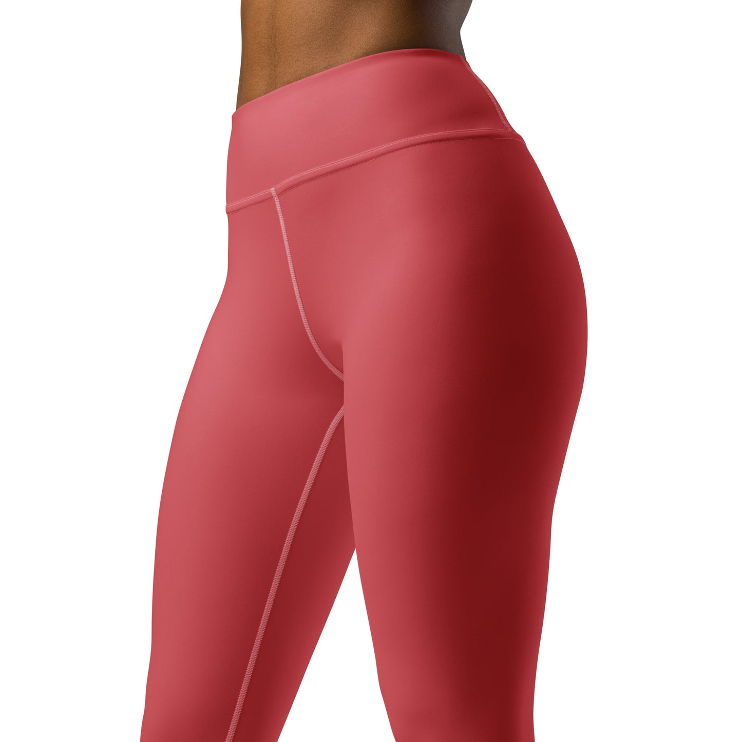 Rose Gold Yoga Leggings - Activewear Well
