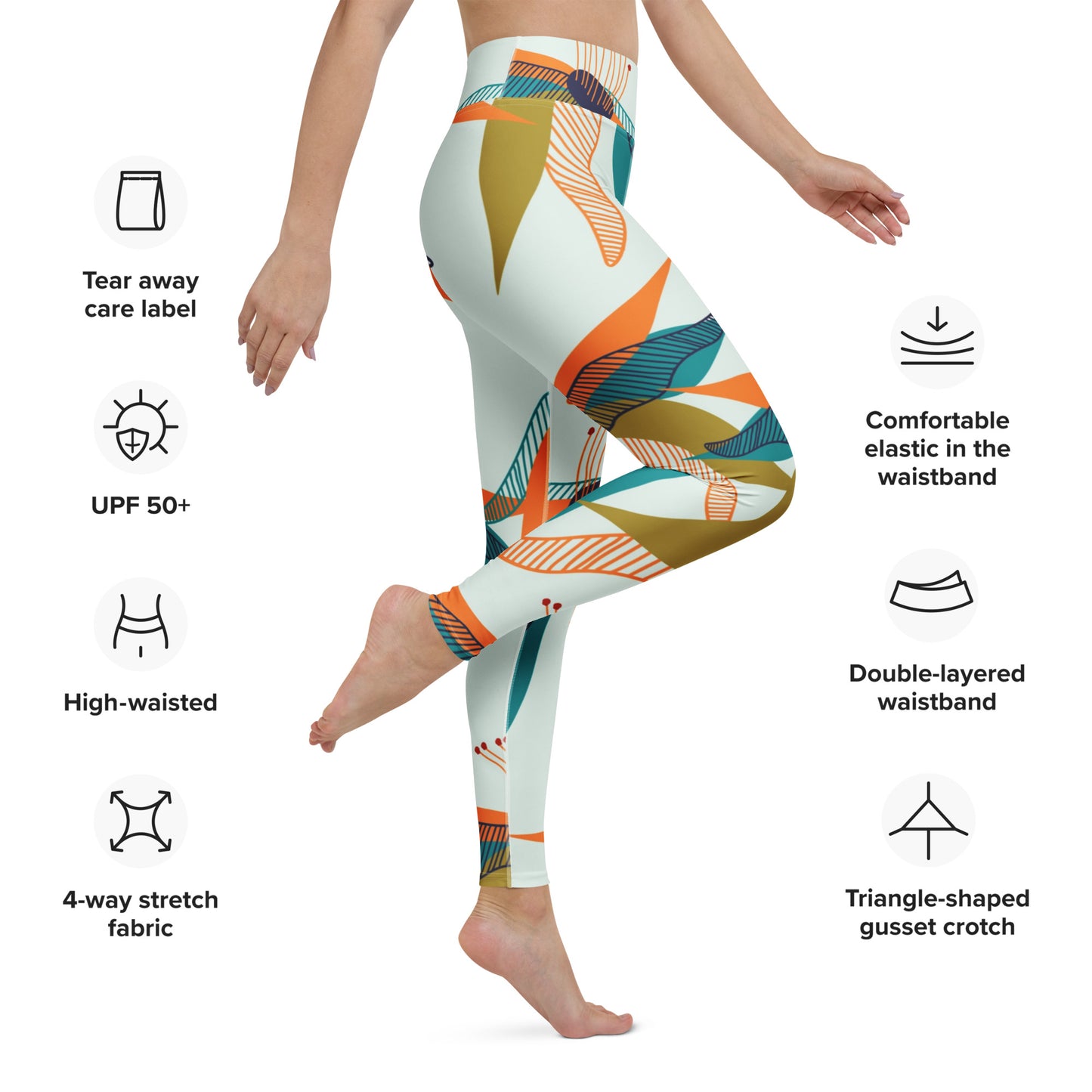 Destiny High-Rise Yoga Leggings - Activewear Well