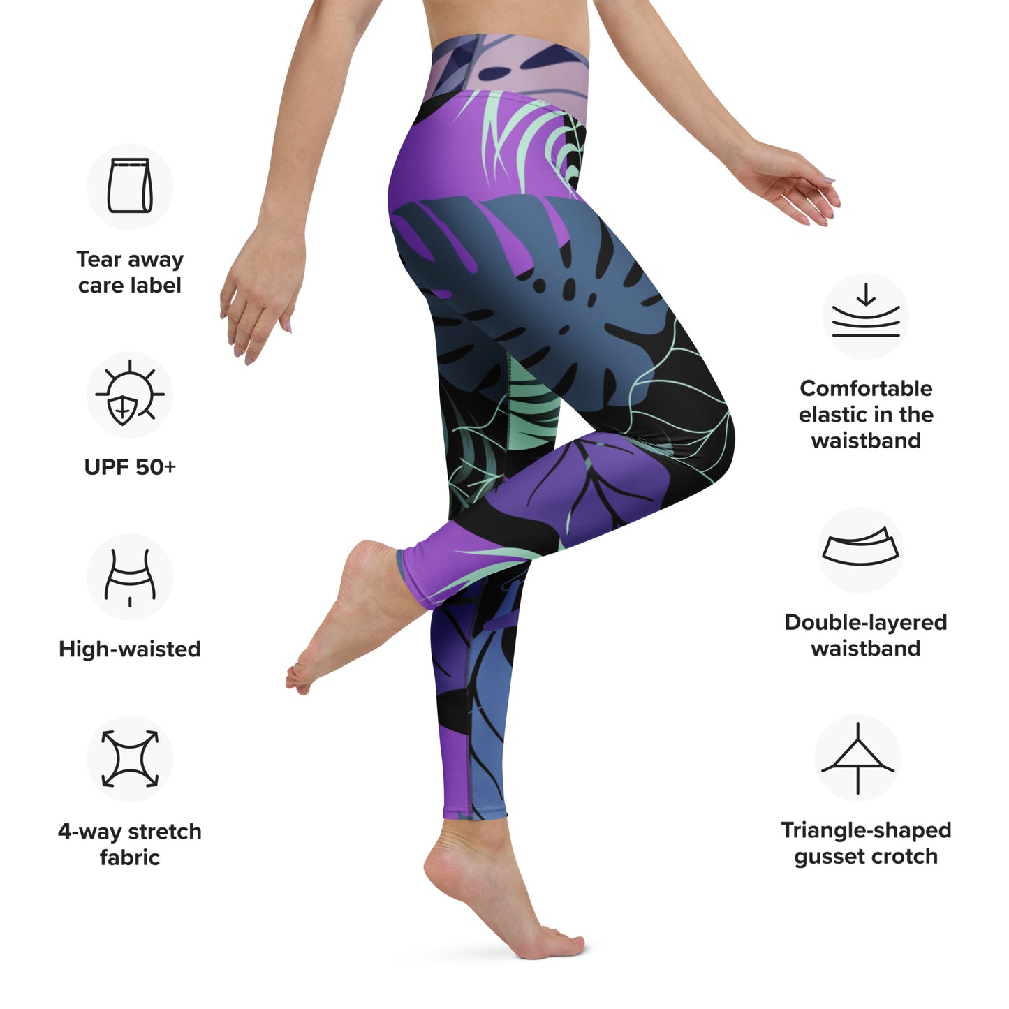 Olivia Yoga Leggings - Activewear Well