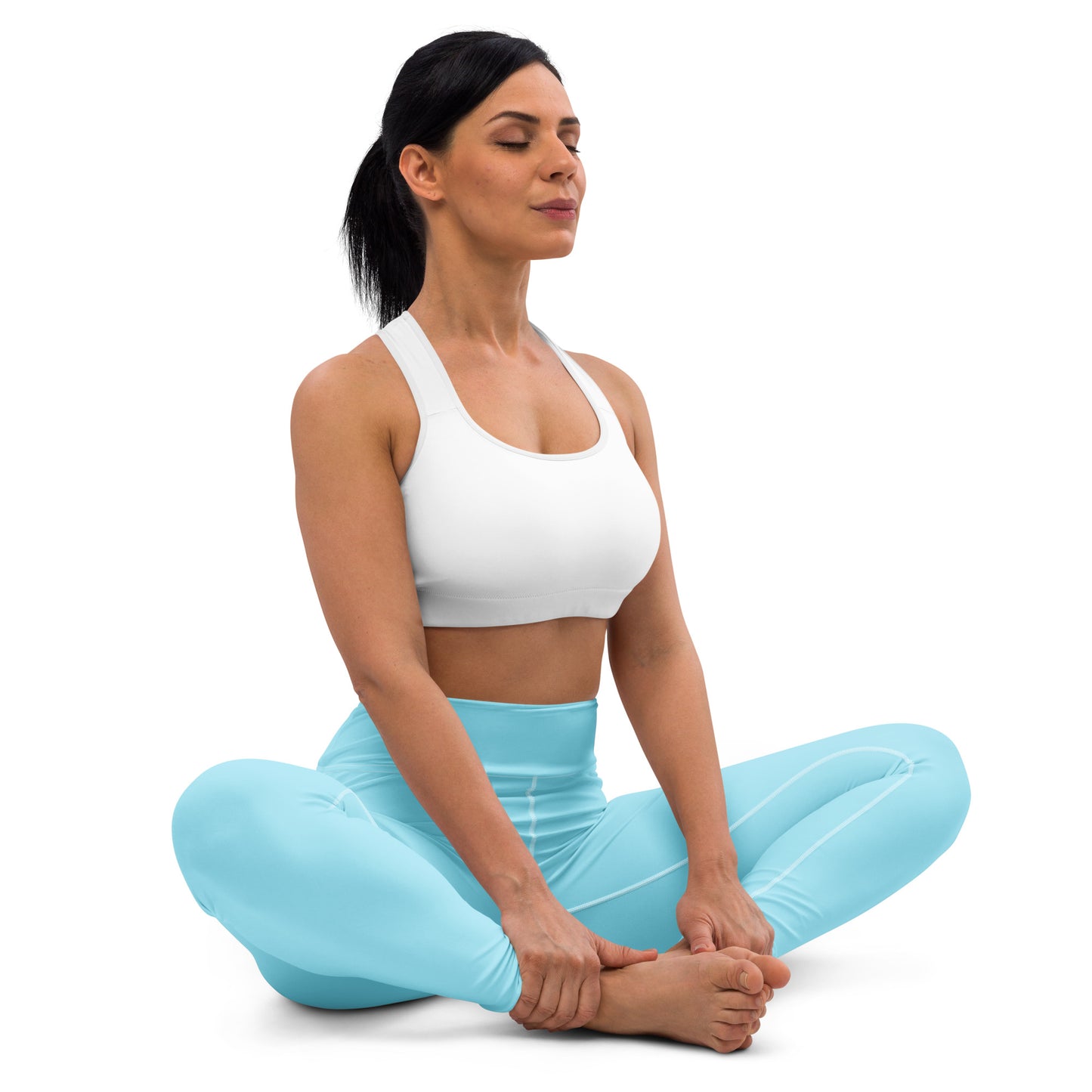 Blue High-Rise Yoga Leggings - Activewear Well