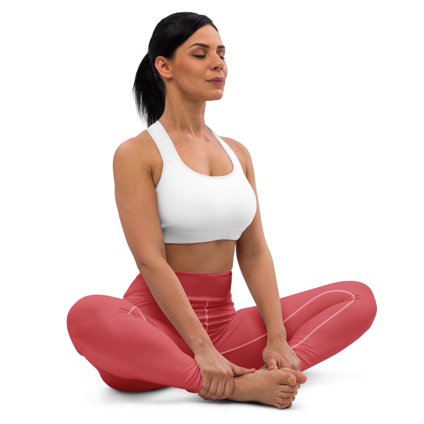 Rose Gold Yoga Leggings - Activewear Well