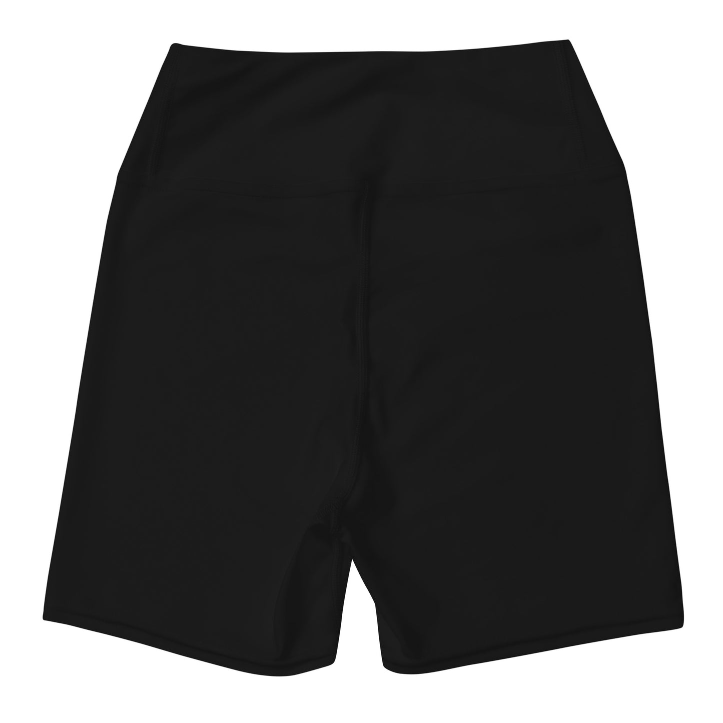 Black High-Rise Yoga Shorts - Activewear Well