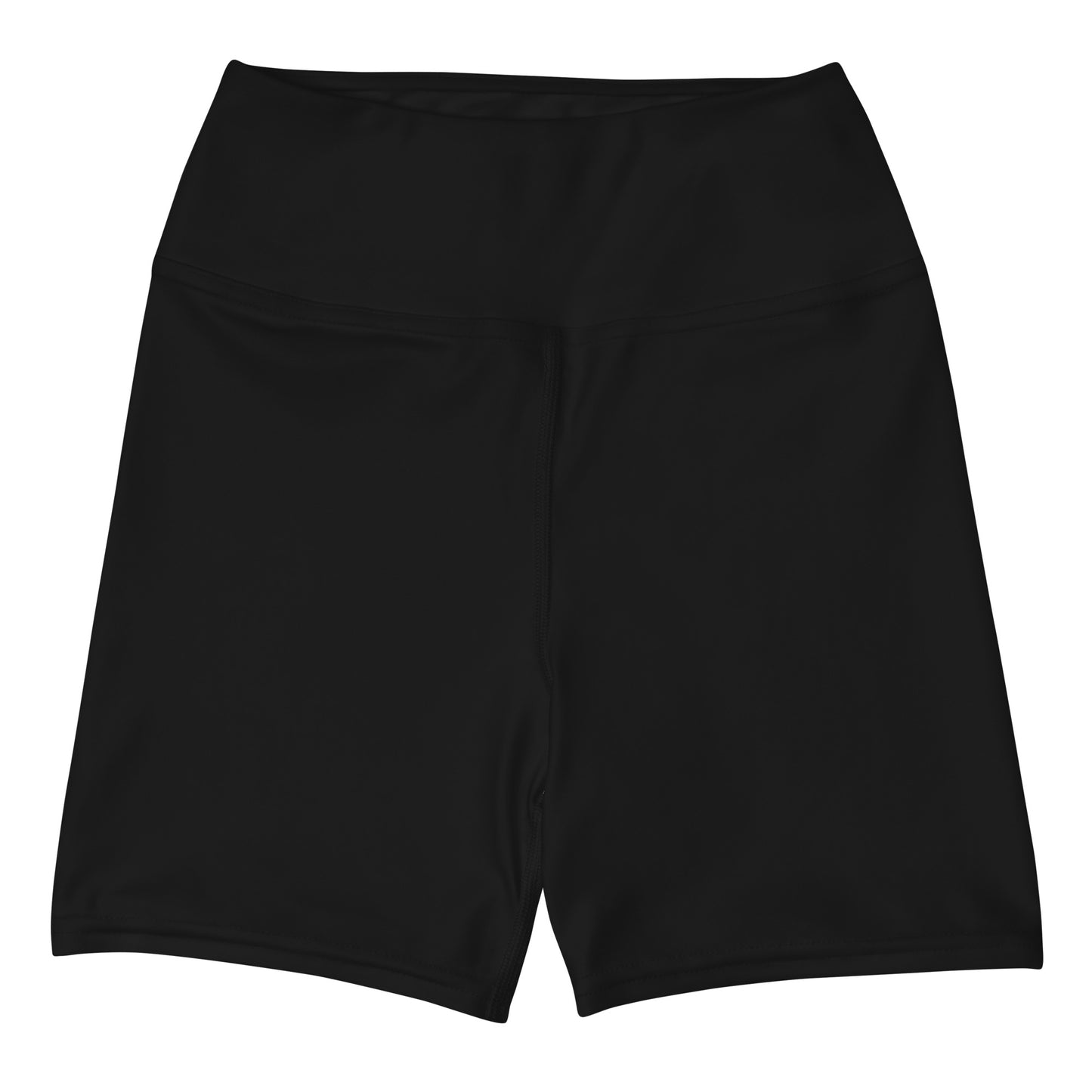 Black High-Rise Yoga Shorts - Activewear Well