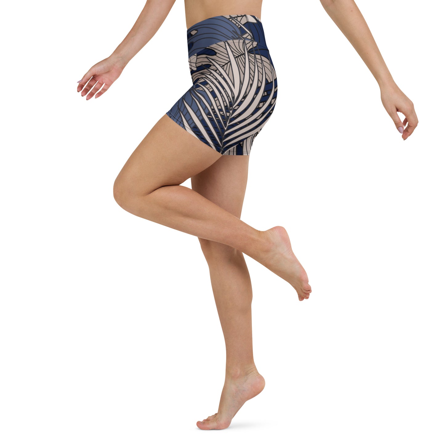 Luna High-Rise Yoga Shorts - Activewear Well