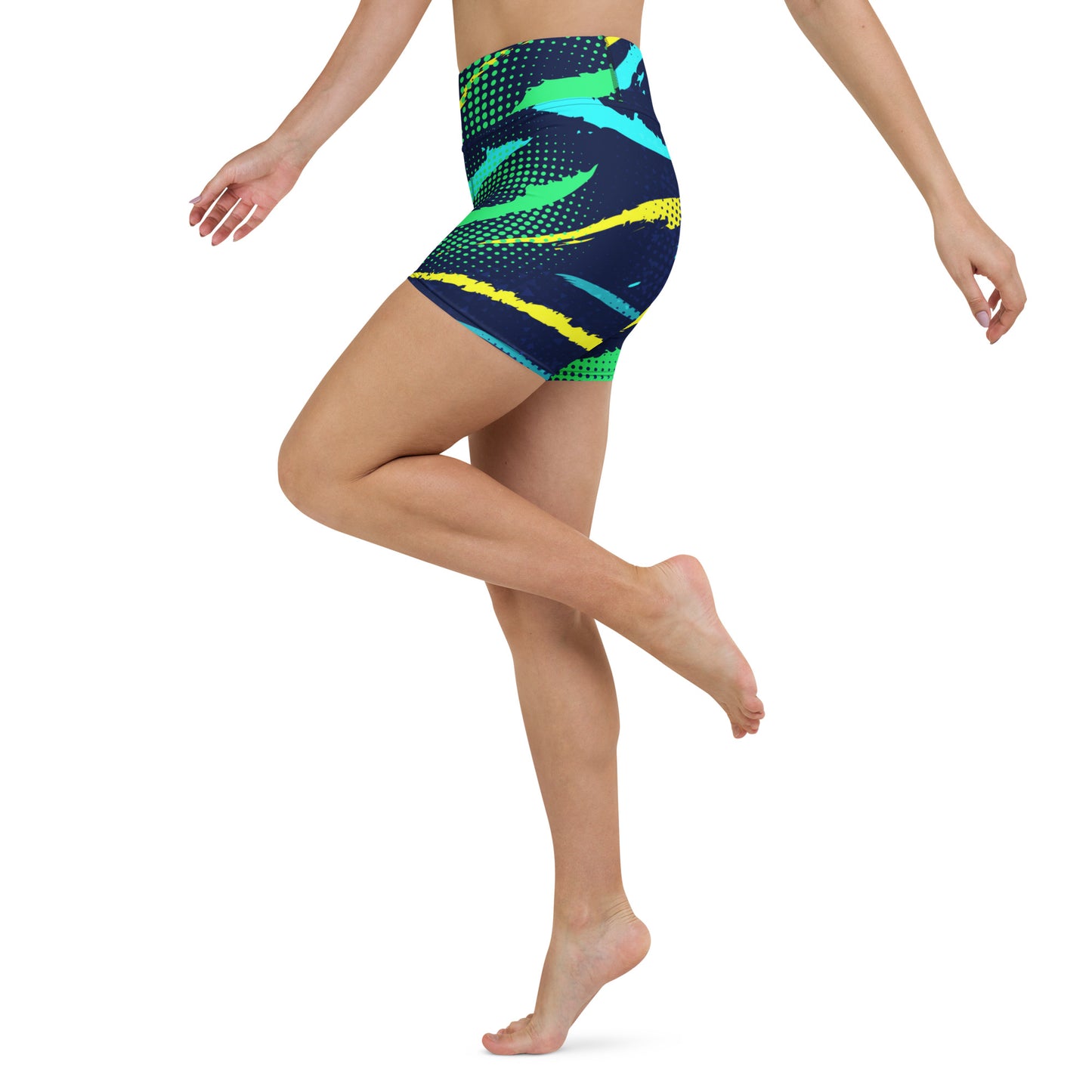 Leslie High-Rise Yoga Shorts - Activewear Well