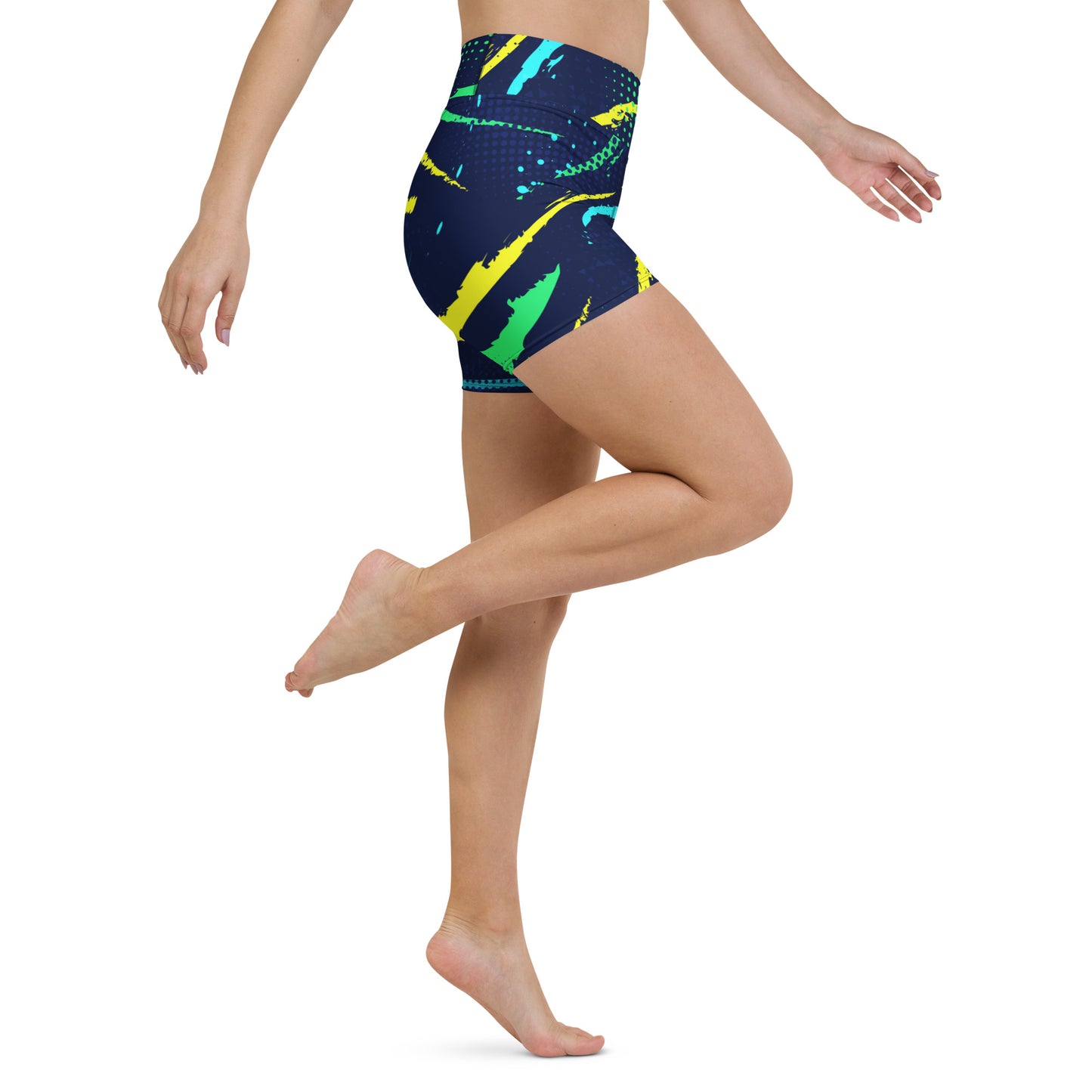 Leslie High-Rise Yoga Shorts - Activewear Well
